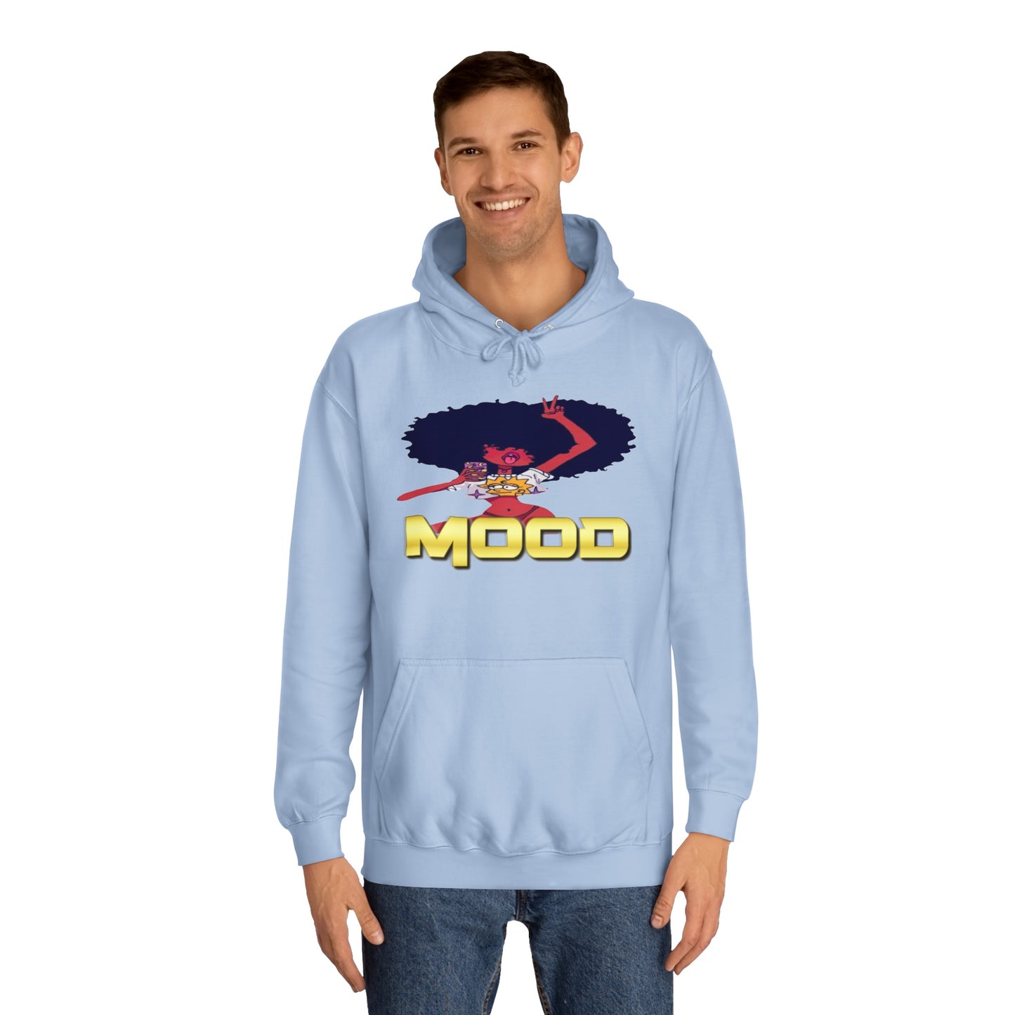 Selfie Mood College-Style Hoodie