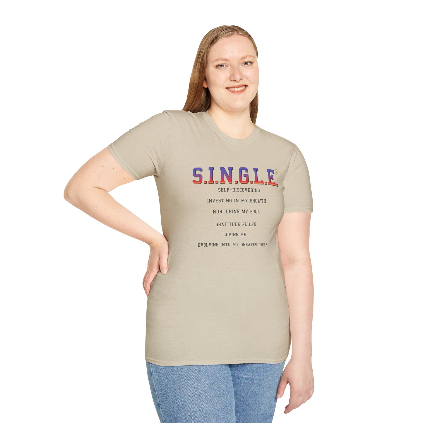 S.I.N.G.L.E.™ Soft T-Shirt - UNISEX