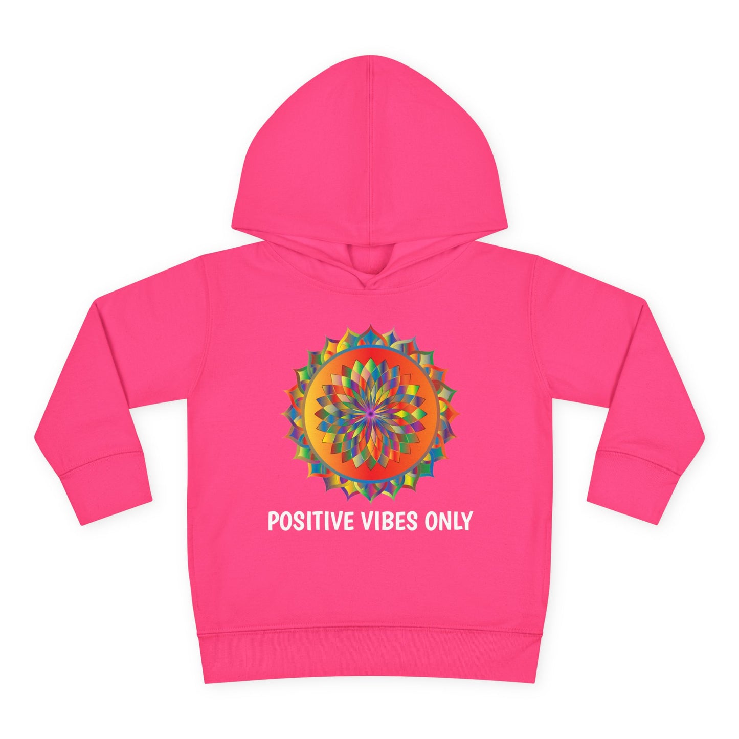 Positive Vibes - Toddler Pullover Fleece Hoodie