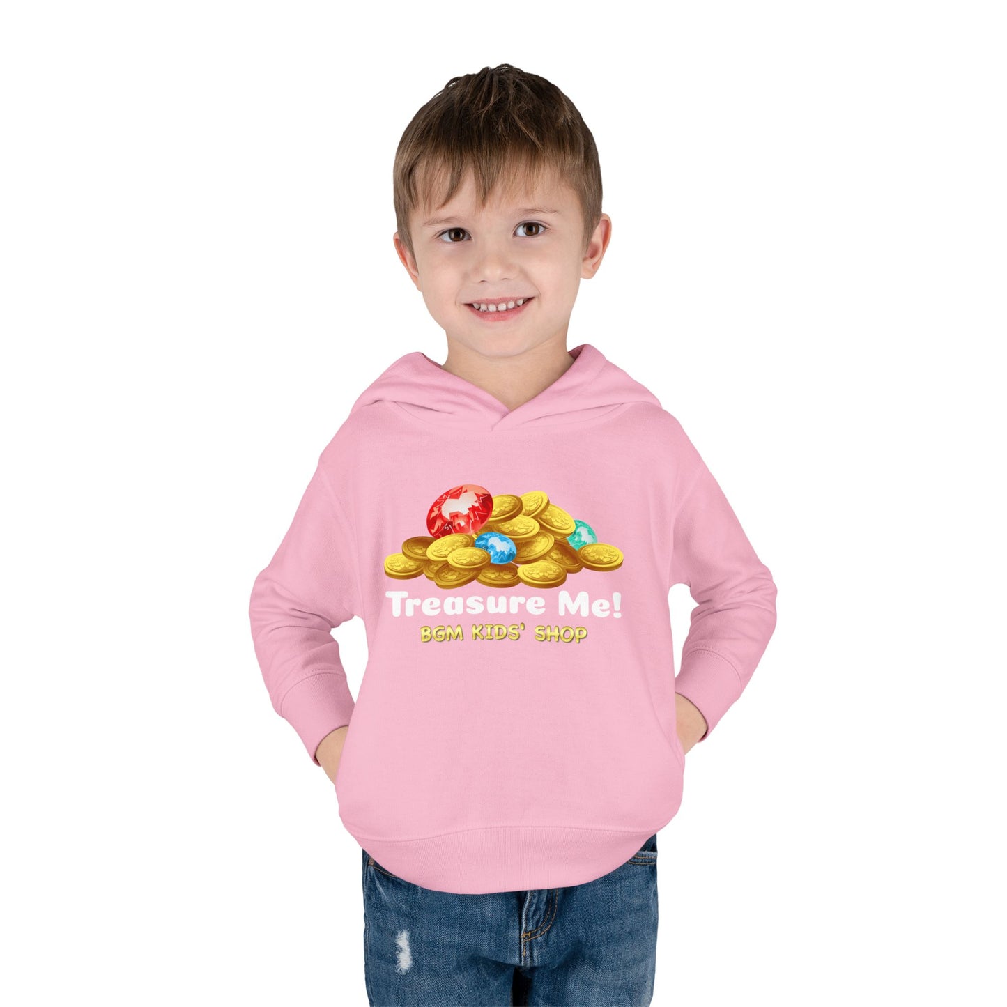 Treasure Me - Toddler Pullover Fleece Hoodie