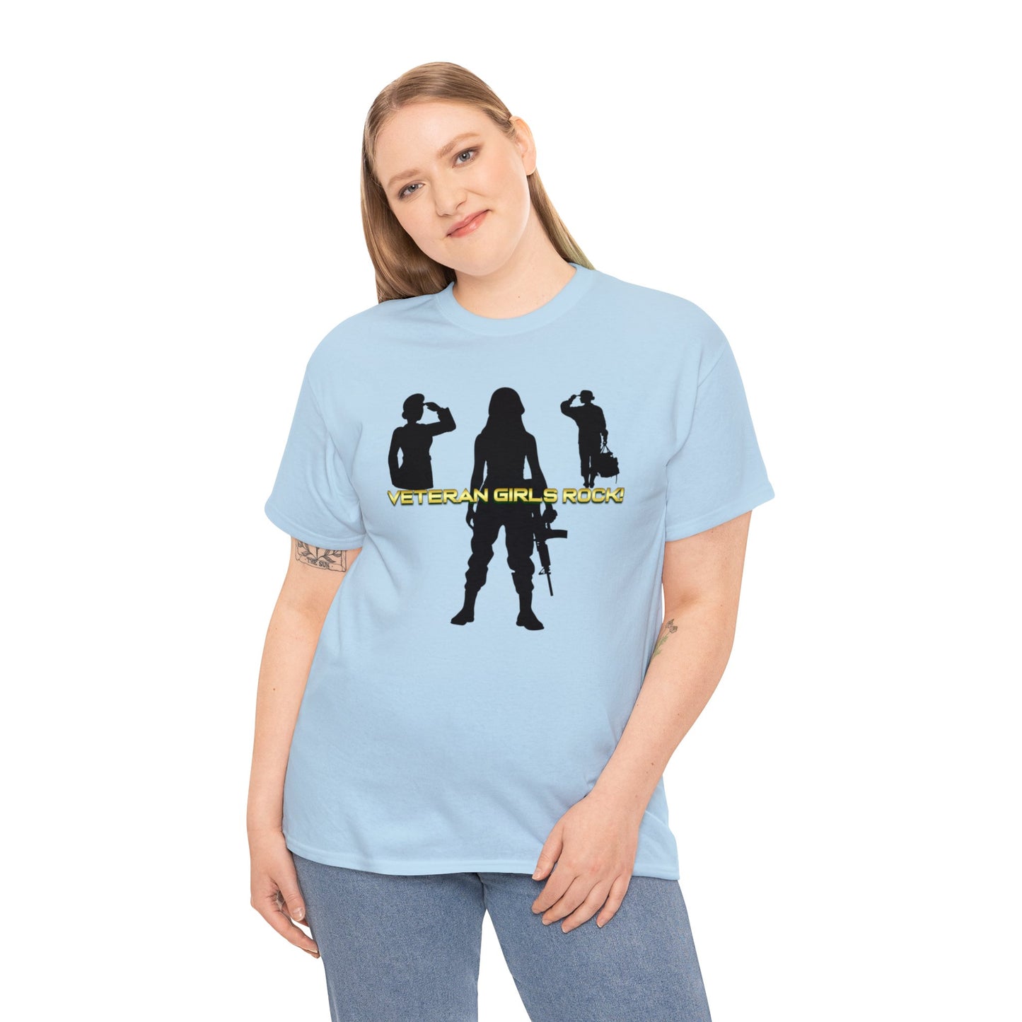 Veteran Girls T-Shirt - Heavy Cotton Tee