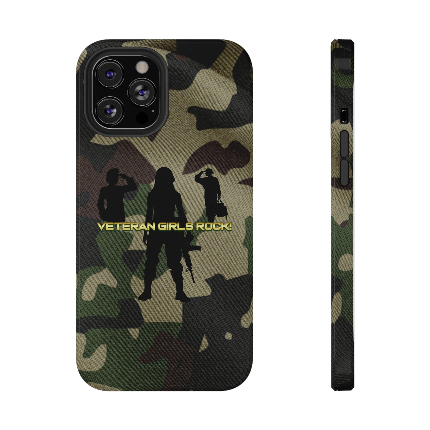 Veteran Girls Rock - Impact-Resistant Phone Cases