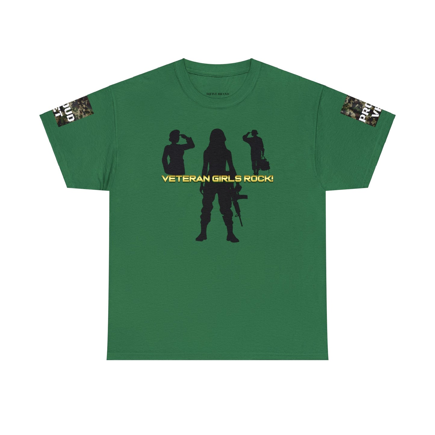Veteran Girls T-Shirt - Heavy Cotton Tee