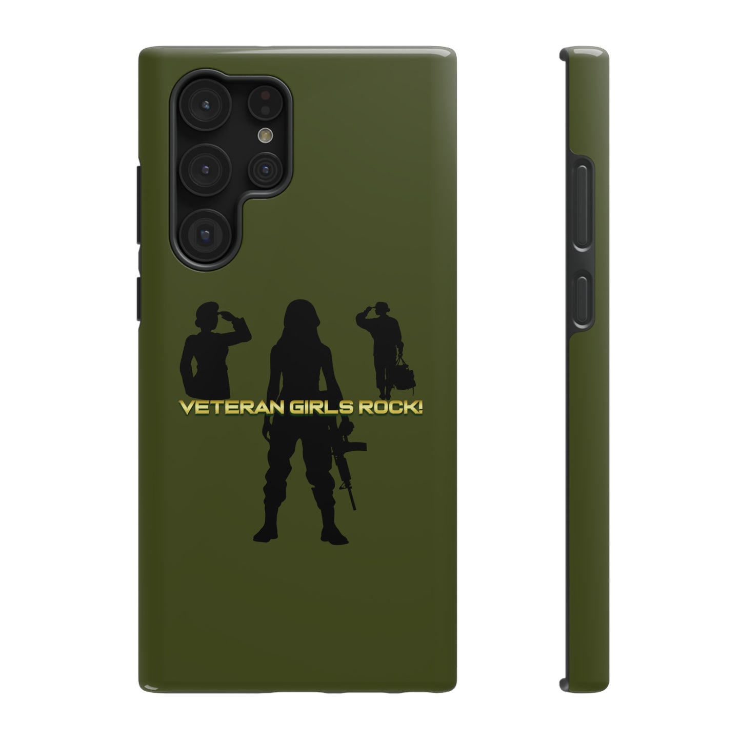 Veteran Girls Rock - Impact-Resistant Phone Cases