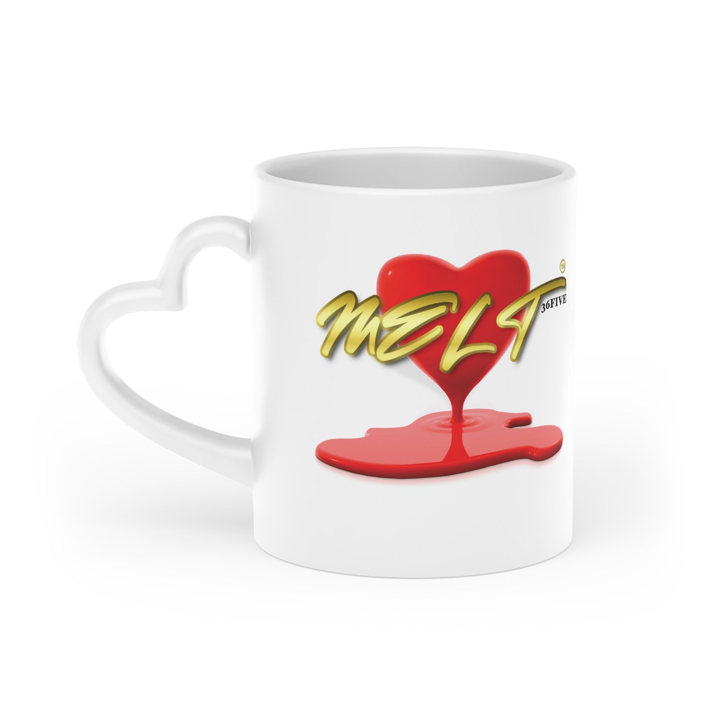 Heart MELT™ Mug with Heart-Shaped Handle