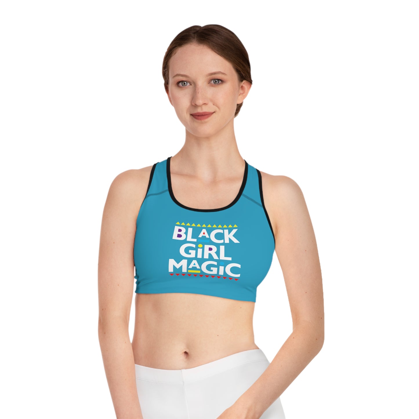 Black Girl Magic Sports Bra