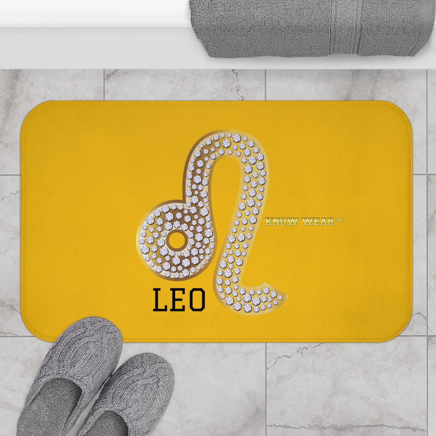 LEO Bath Mat - KNOW WEAR™ Collection