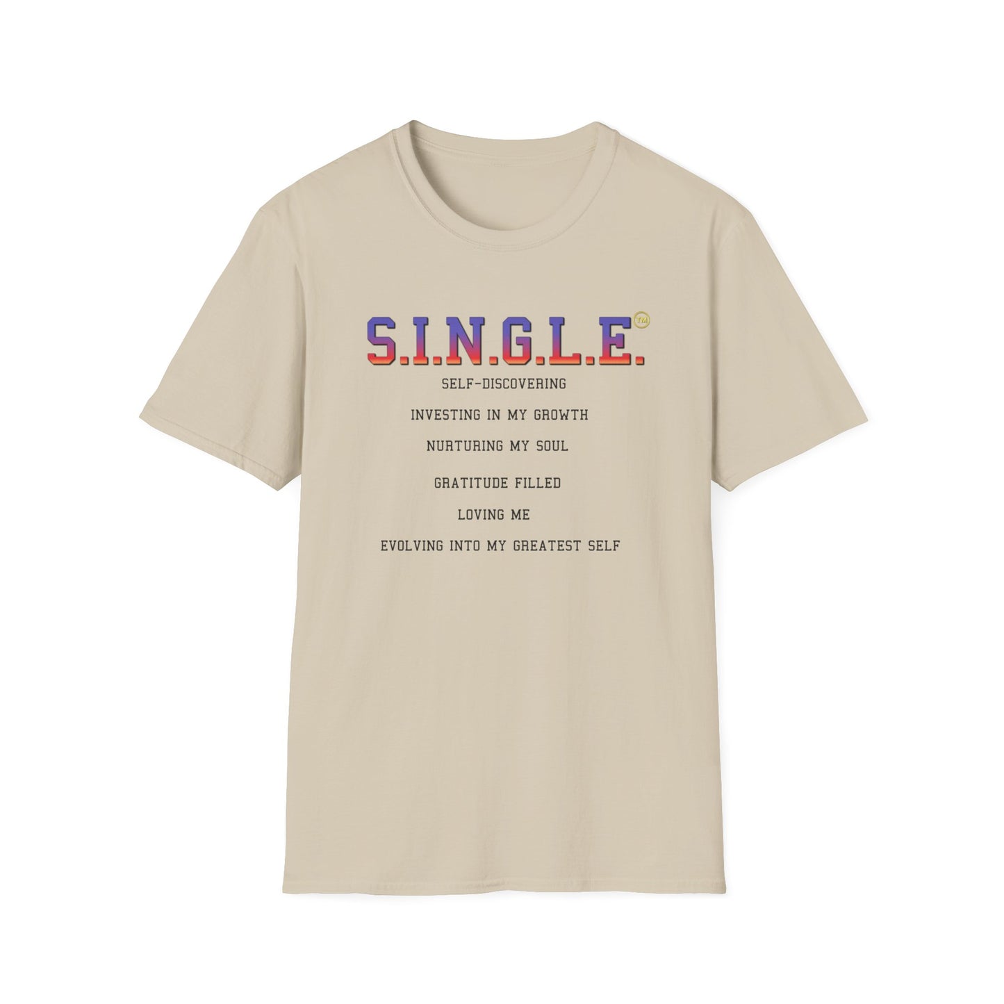 S.I.N.G.L.E.™ Soft T-Shirt - UNISEX