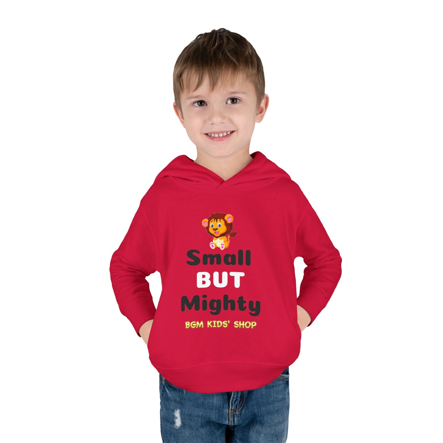 Small BUT Mighty Toddler Pullover Fleece Hoodie