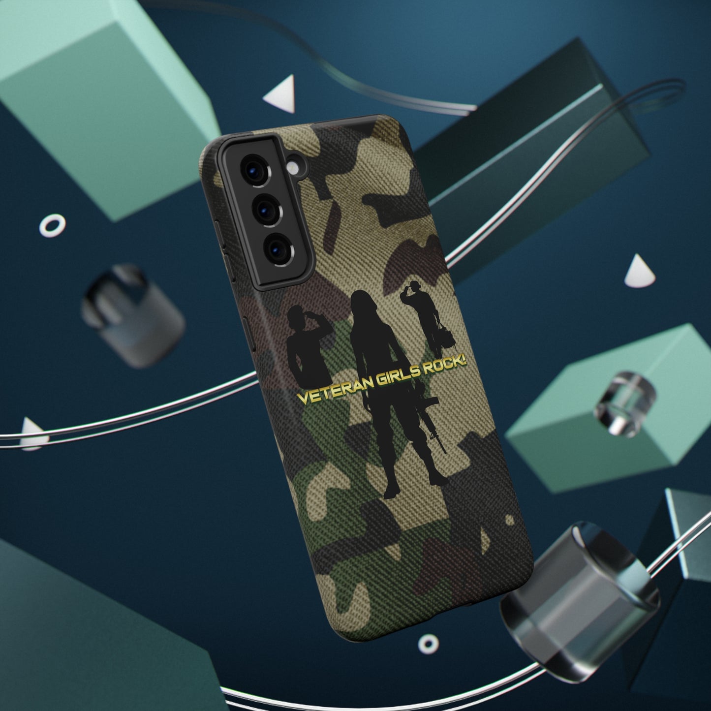 Veteran Girls Rock - Impact-Resistant Phone Cases
