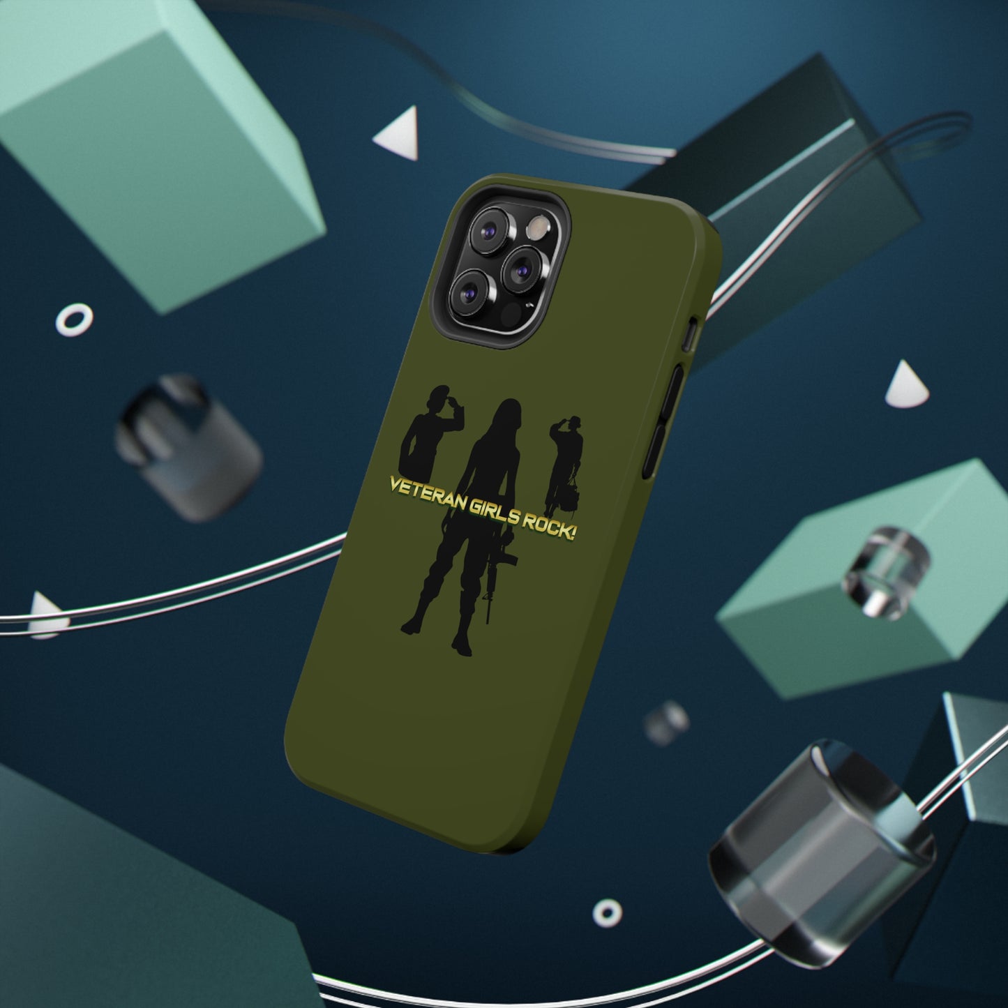 Veteran Girls Rock - Impact-Resistant Phone Cases