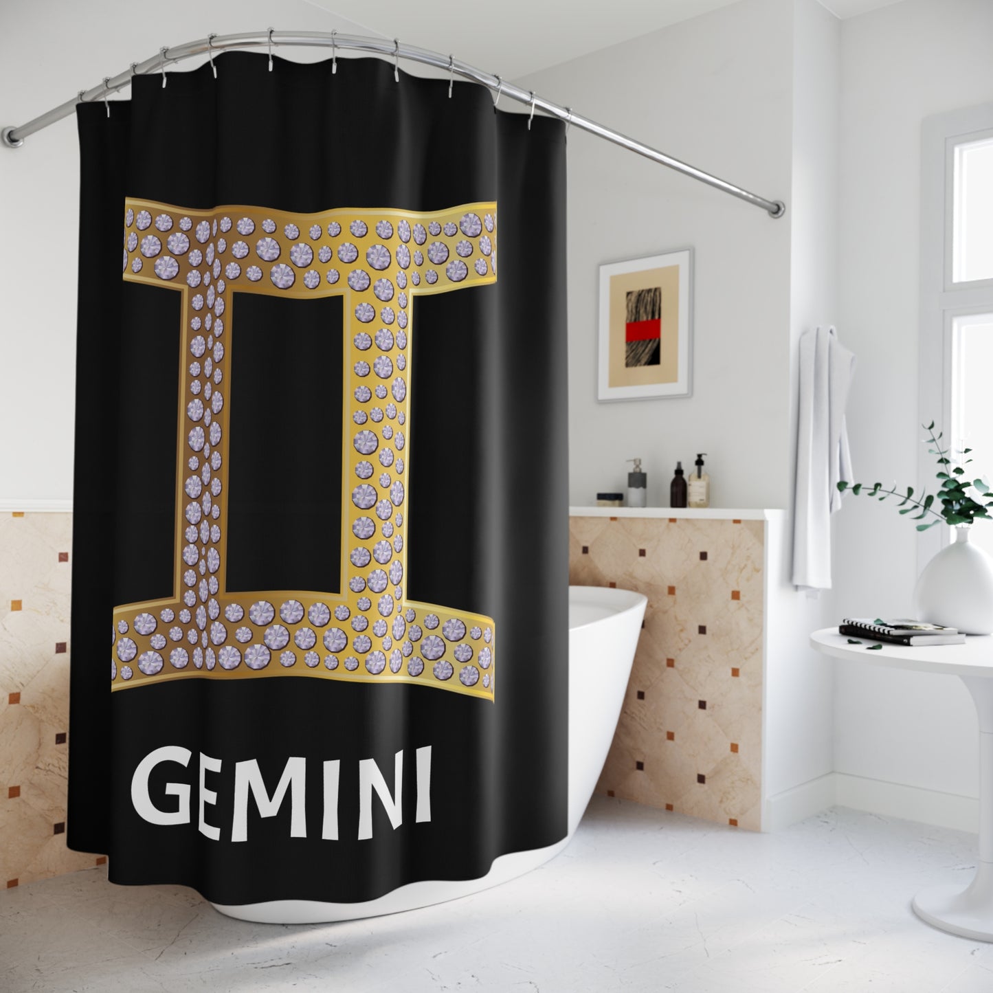 GEMINI Shower Curtain - Know Wear™ Collection
