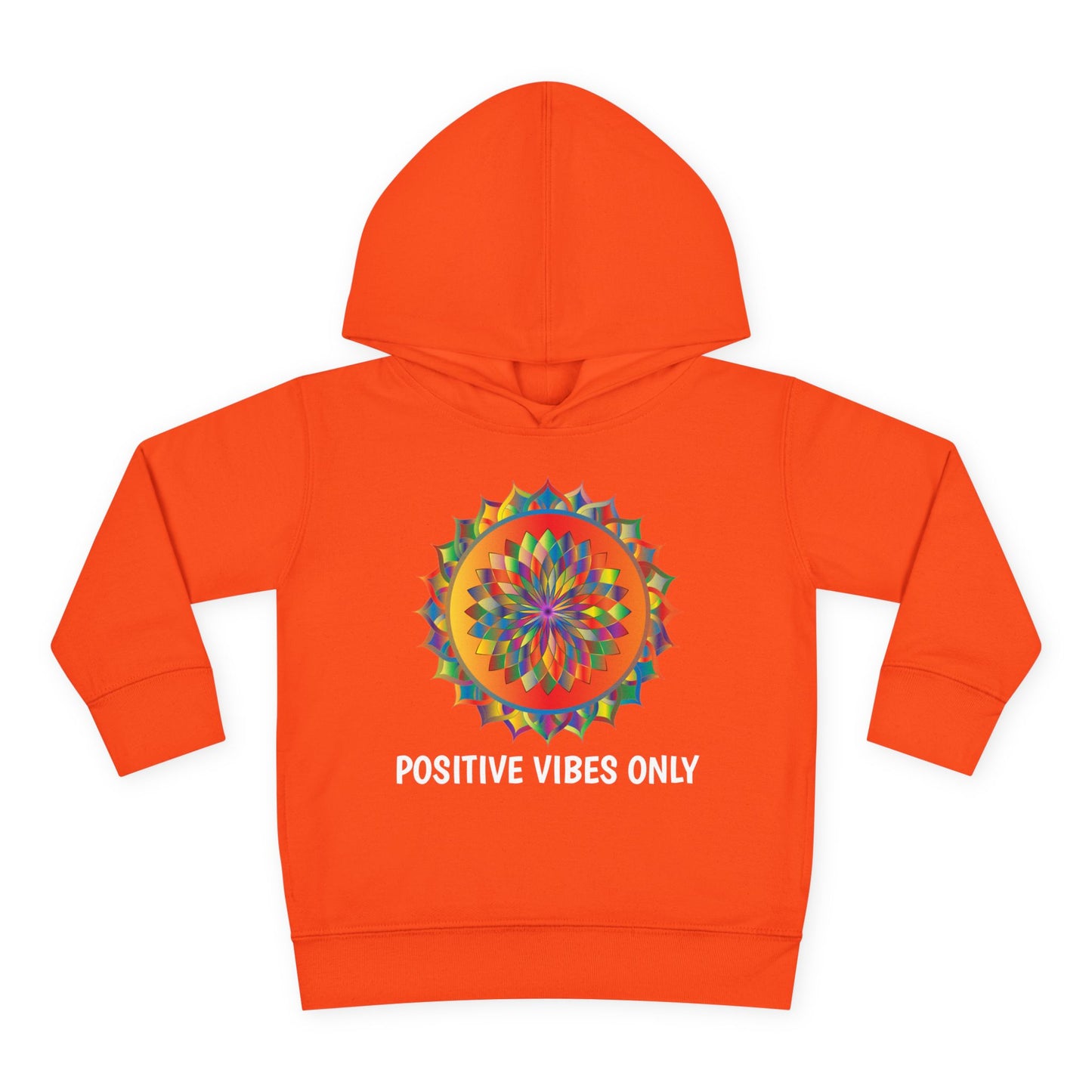 Positive Vibes - Toddler Pullover Fleece Hoodie