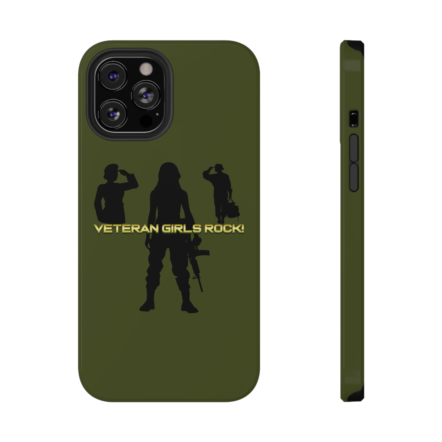 Veteran Girls Rock - Impact-Resistant Phone Cases