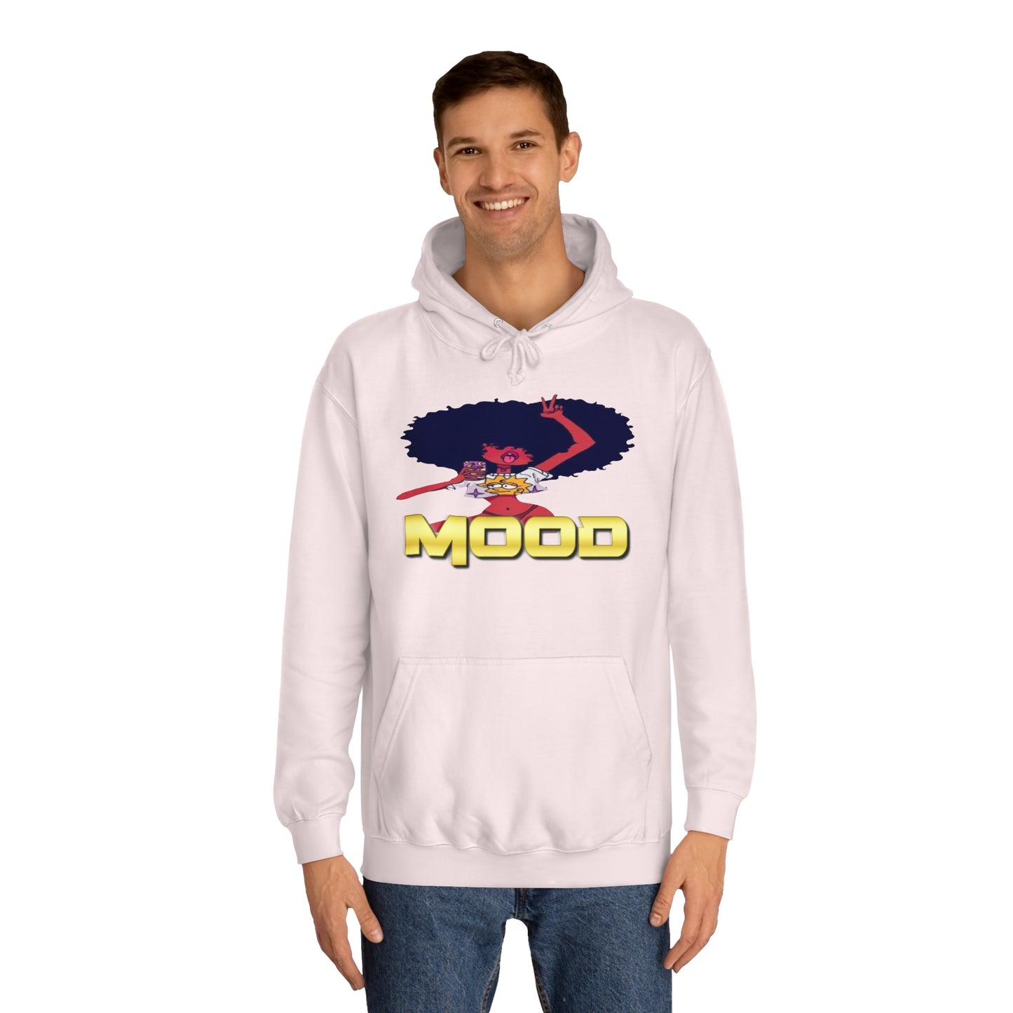 Selfie Mood College-Style Hoodie