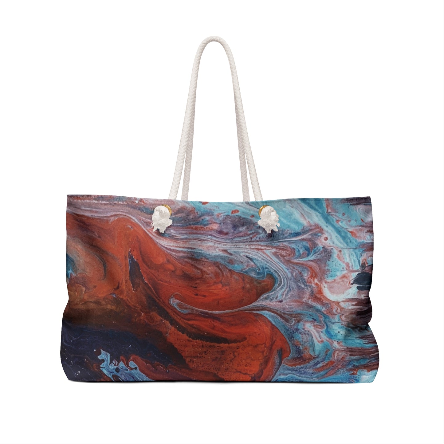 Sand Art Weekender Tote Bag