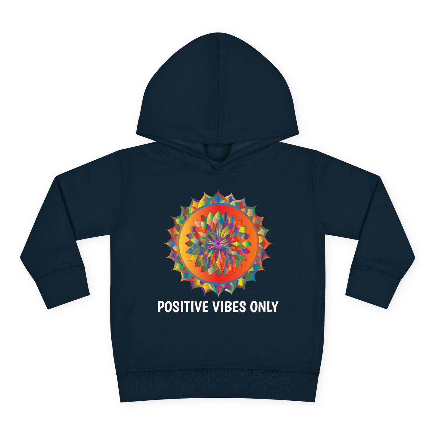 Positive Vibes - Toddler Pullover Fleece Hoodie