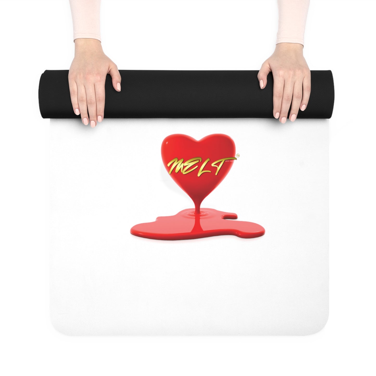 Heart MELT™ Rubber Yoga Mat