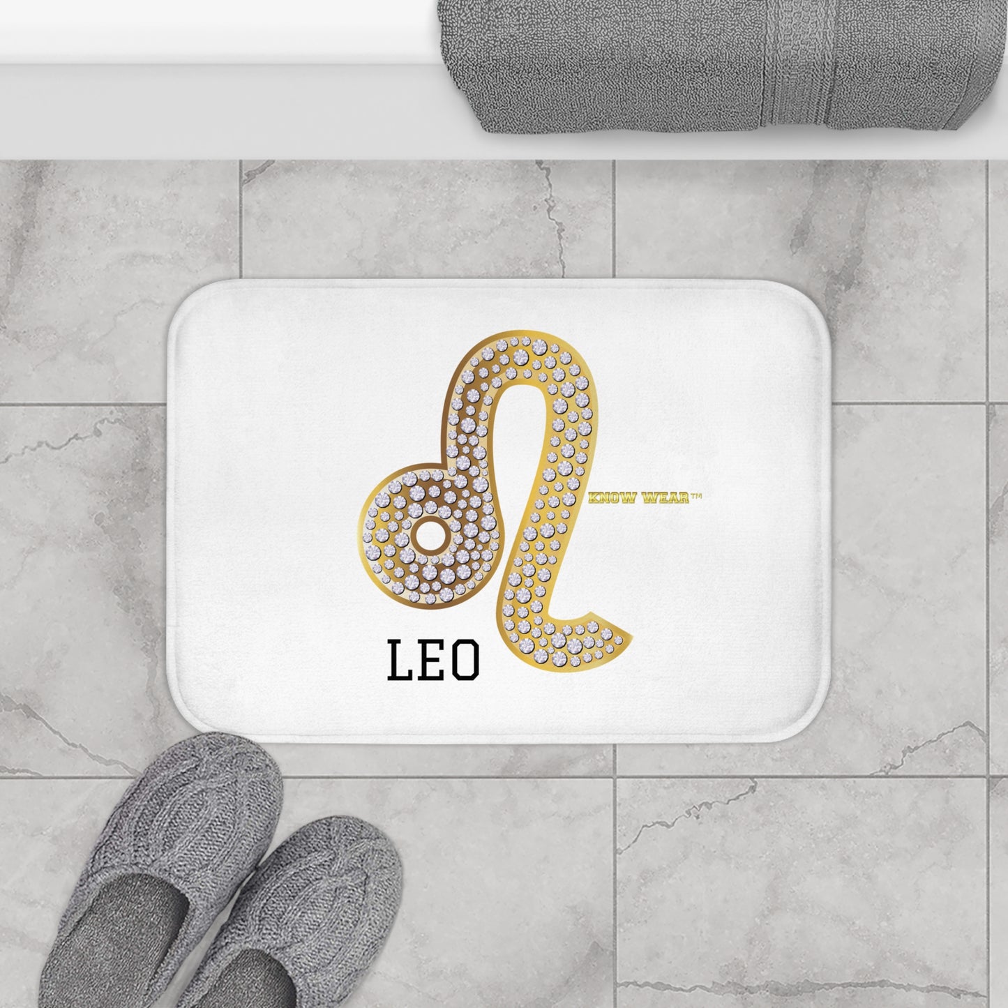 LEO Bath Mat - KNOW WEAR™ Collection