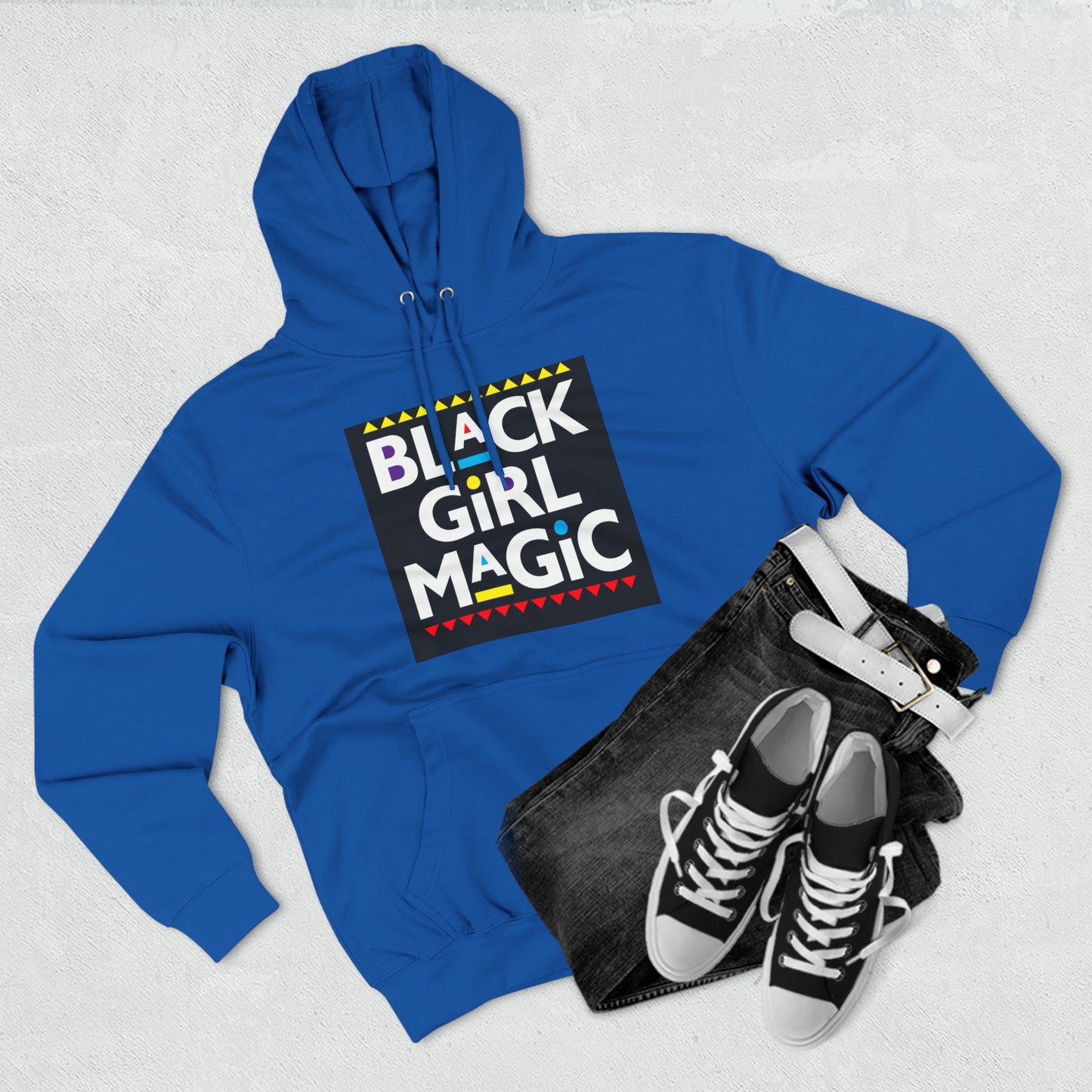 Premium Black Girl Magic Pullover Hoodie