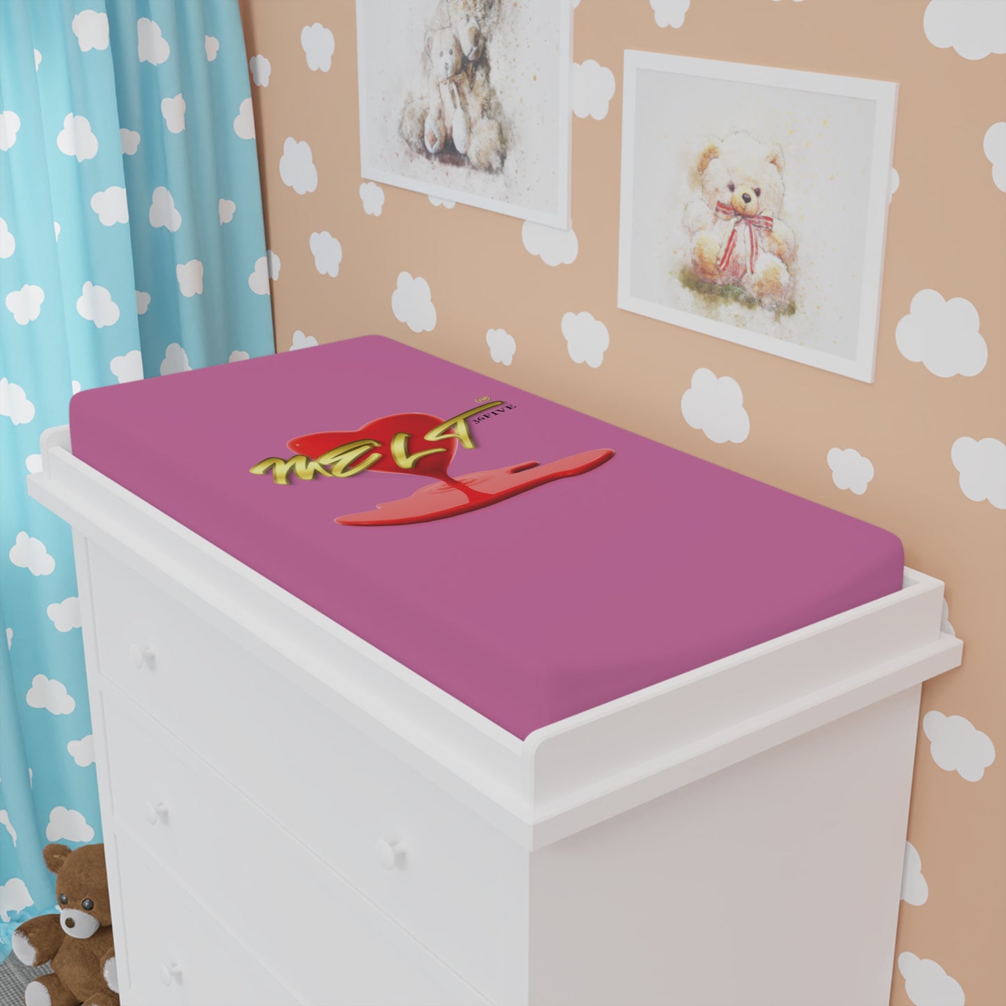 Heart MELT™ Baby Changing Pad Cover