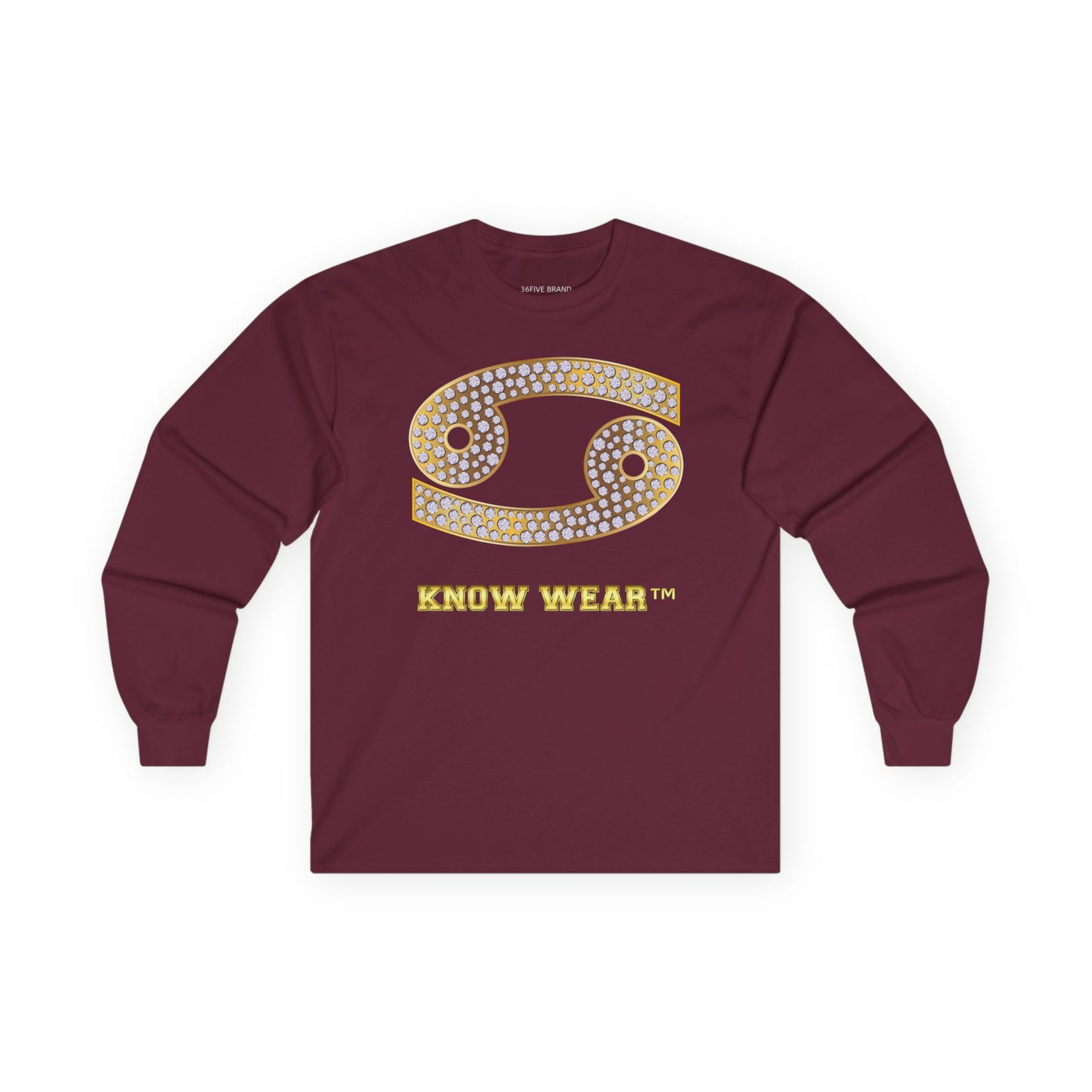Cancer Zodiac Ultra Cotton Long Sleeve Tee - Know Wear™ Collection