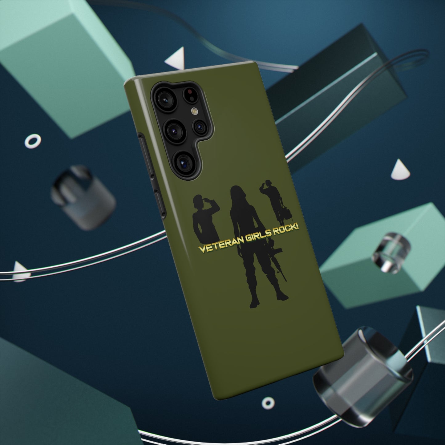 Veteran Girls Rock - Impact-Resistant Phone Cases
