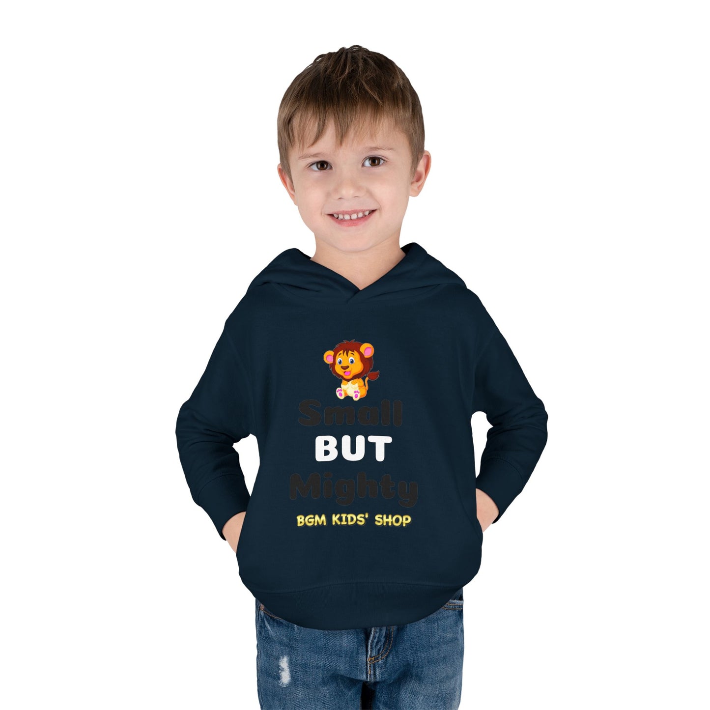 Small BUT Mighty Toddler Pullover Fleece Hoodie