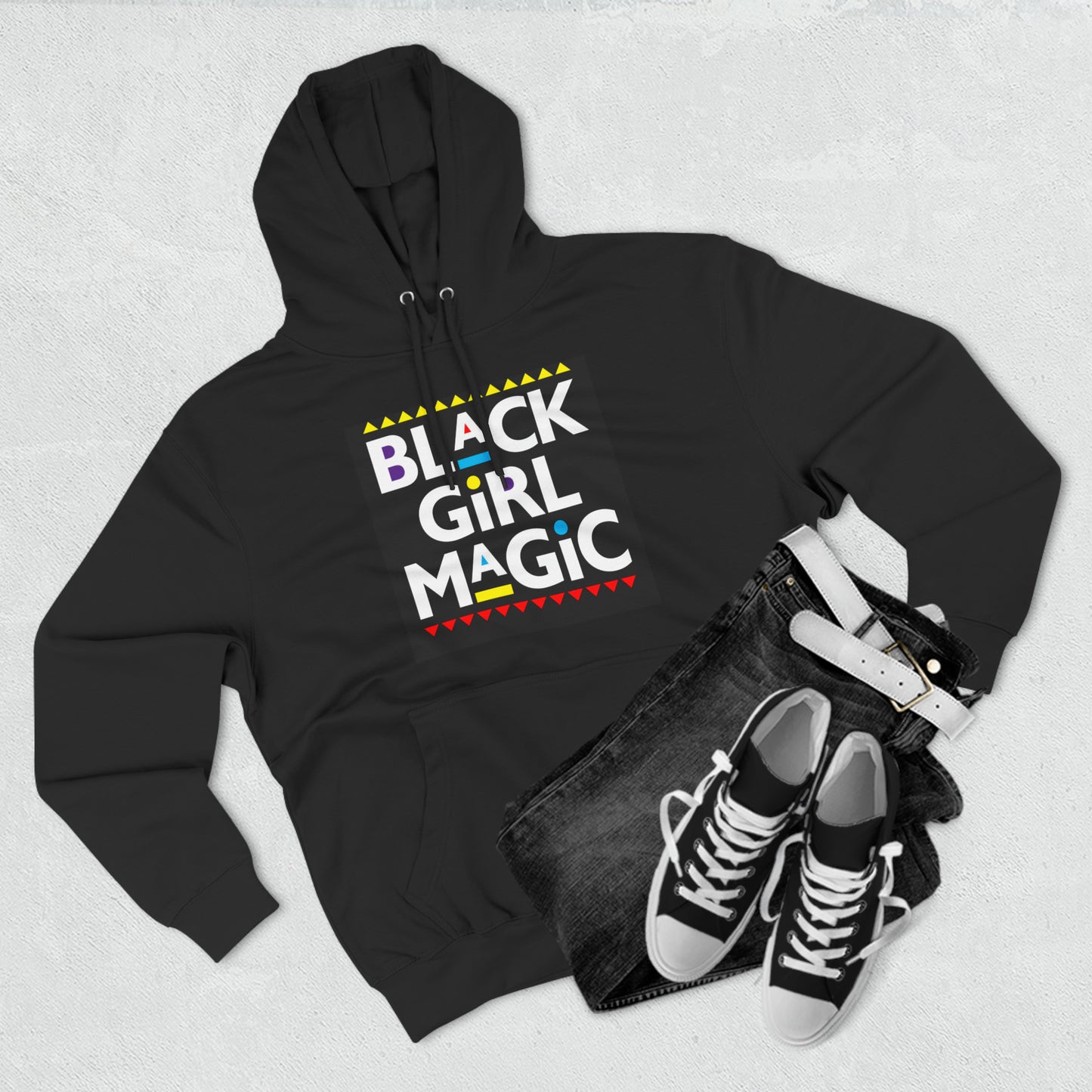 Premium Black Girl Magic Pullover Hoodie