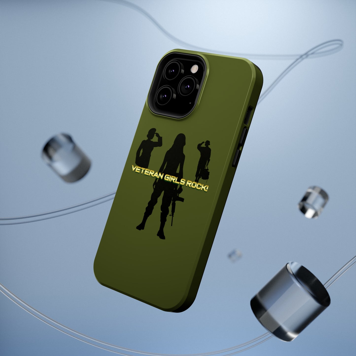 Veteran Girls Rock - Impact-Resistant Phone Cases