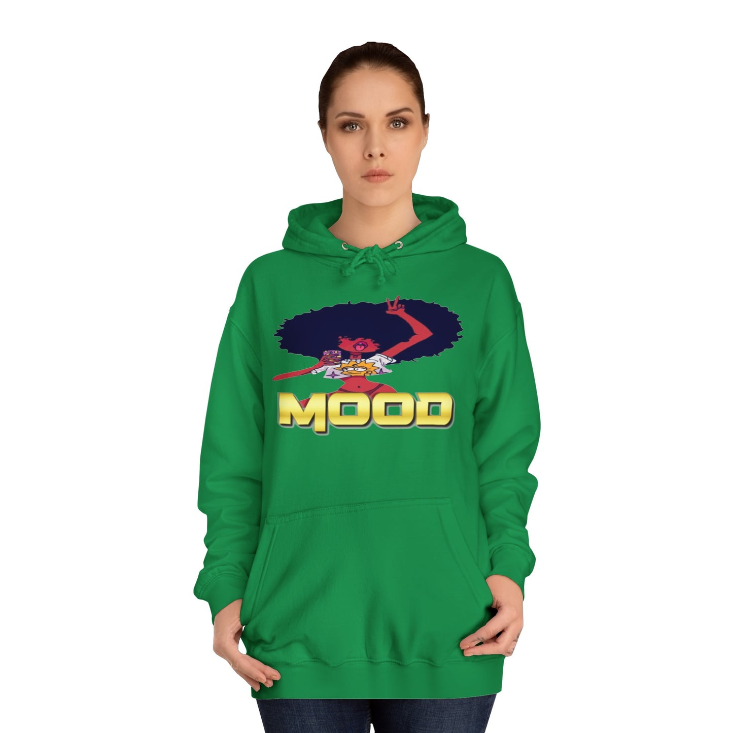Selfie Mood College-Style Hoodie