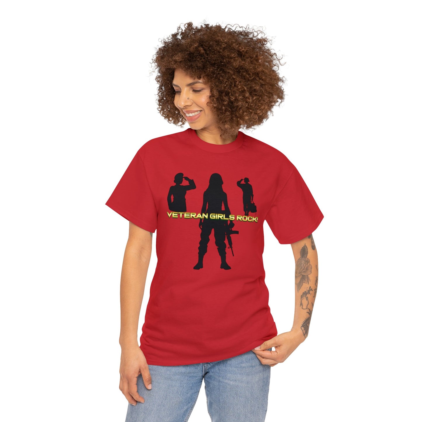 Veteran Girls T-Shirt - Heavy Cotton Tee