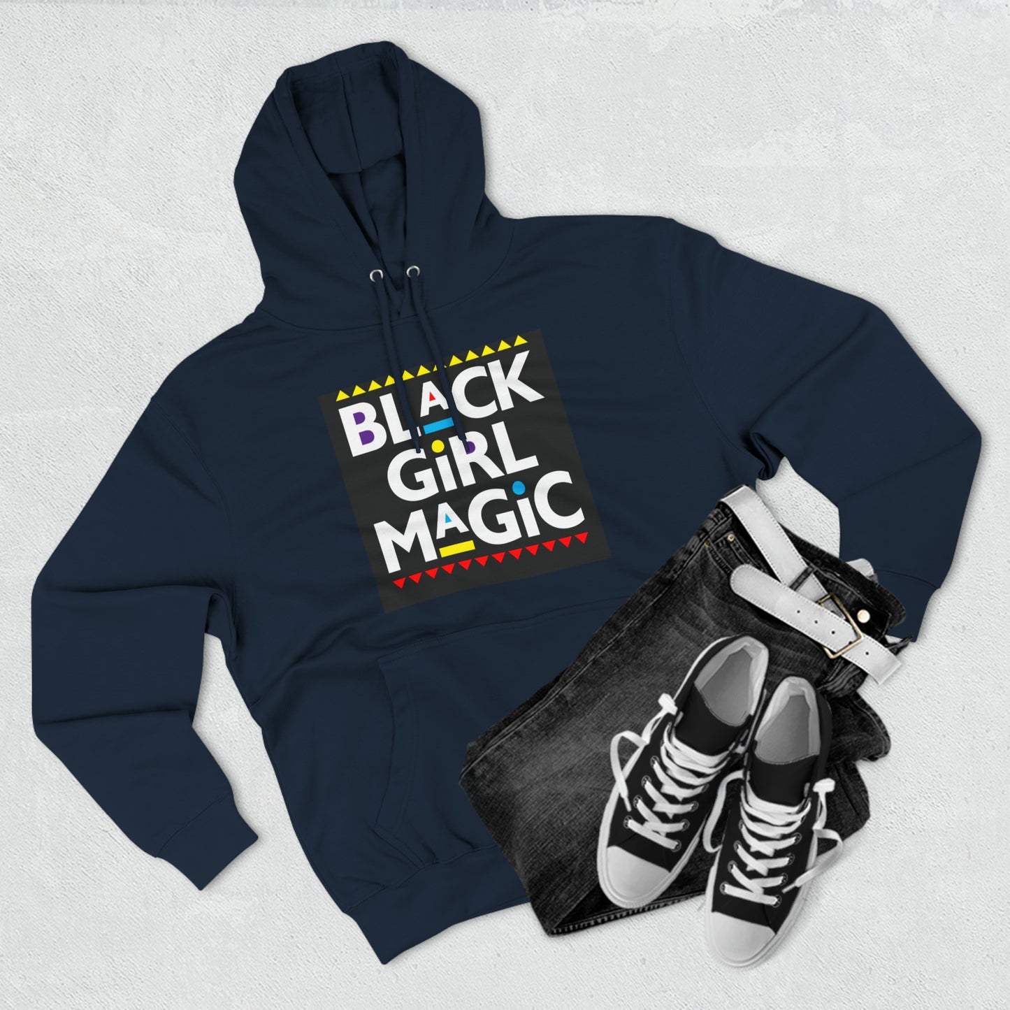 Premium Black Girl Magic Pullover Hoodie