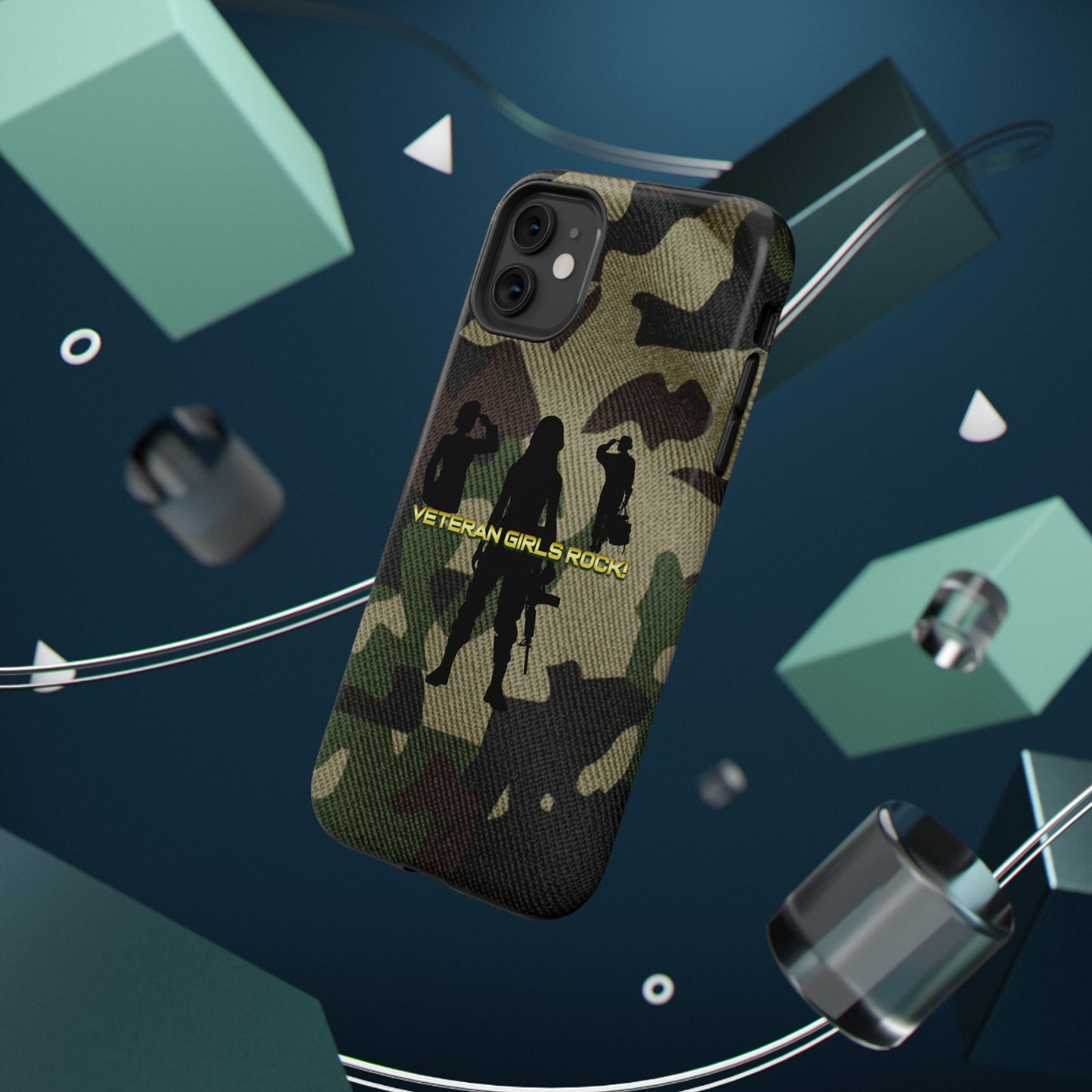 Veteran Girls Rock - Impact-Resistant Phone Cases