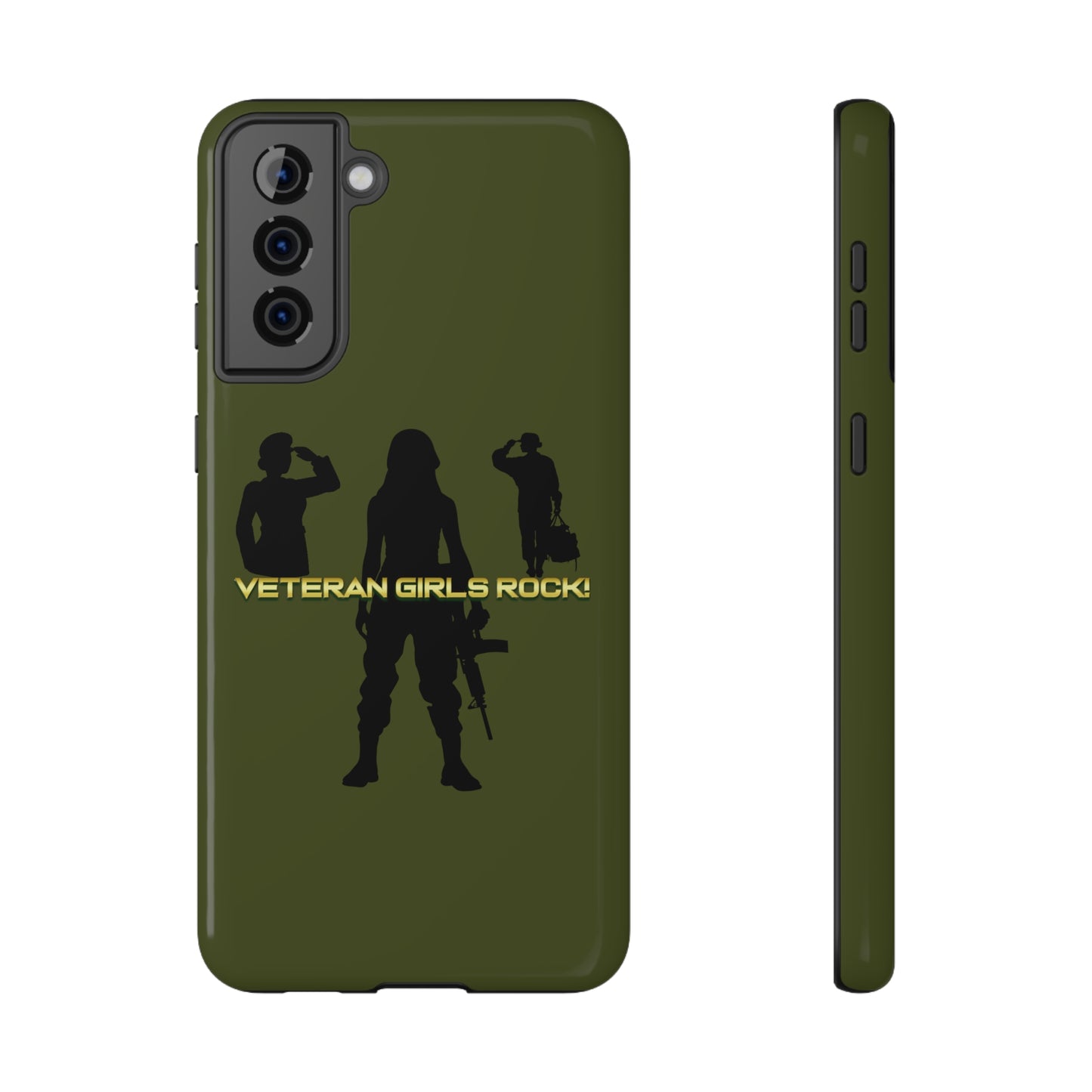 Veteran Girls Rock - Impact-Resistant Phone Cases