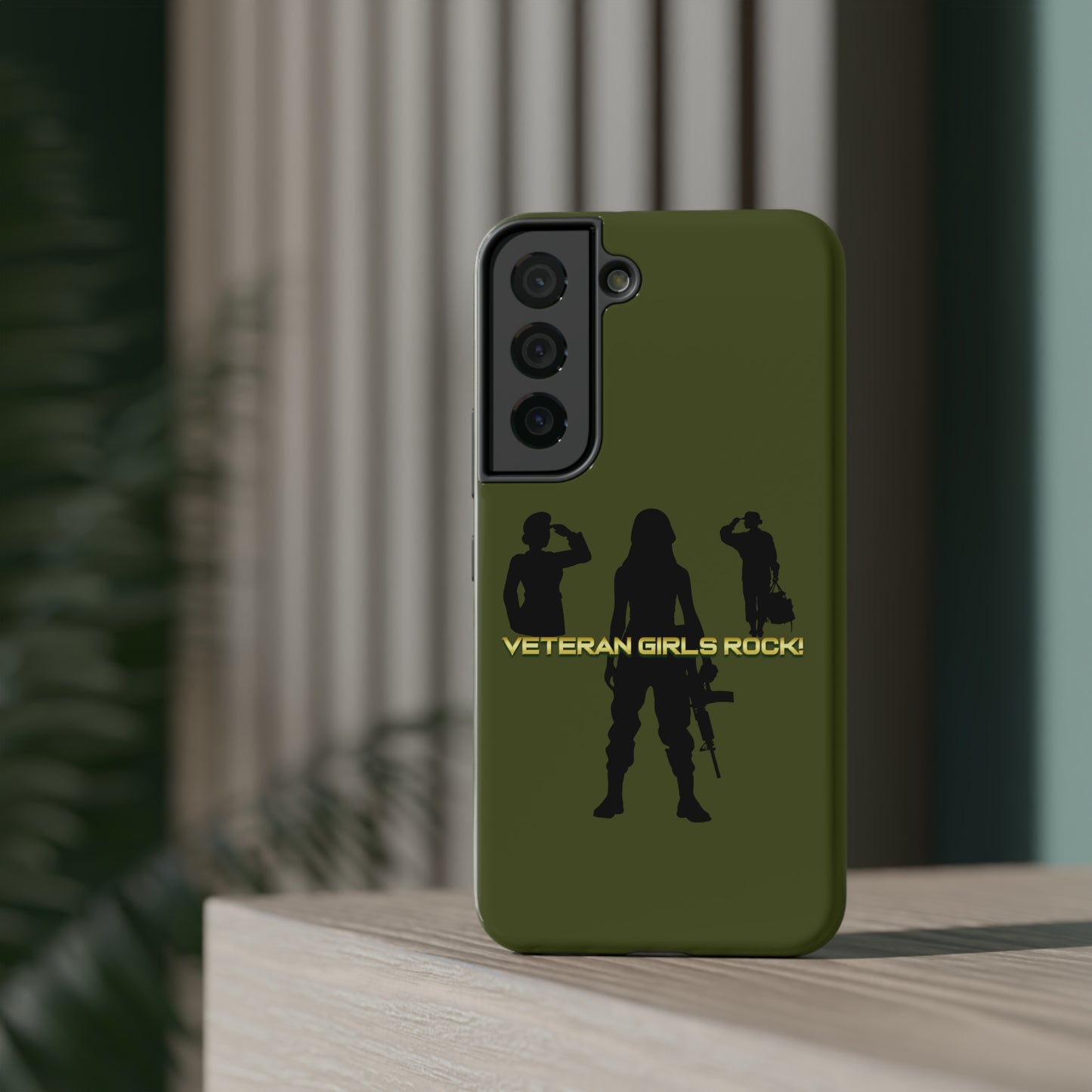 Veteran Girls Rock - Impact-Resistant Phone Cases