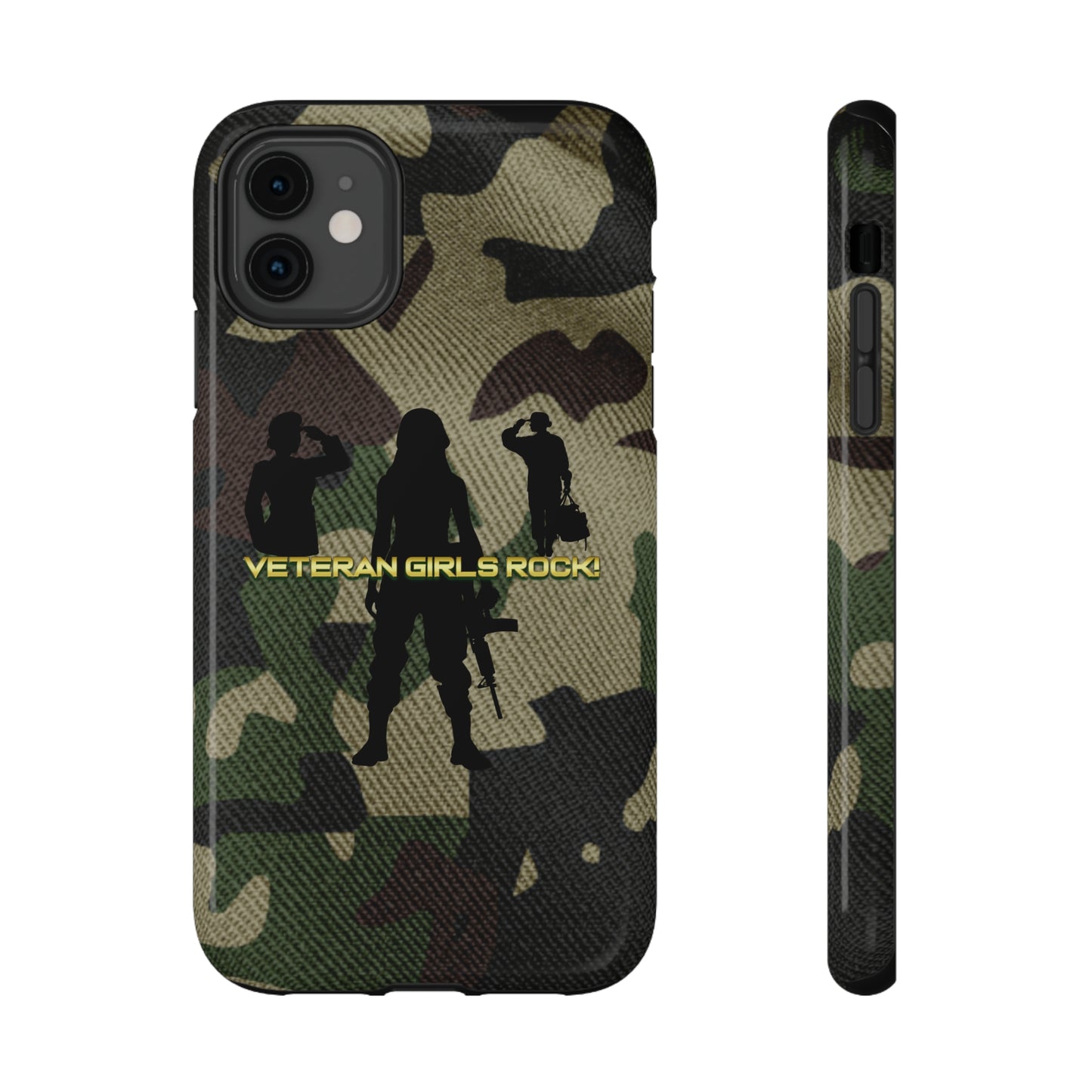 Veteran Girls Rock - Impact-Resistant Phone Cases