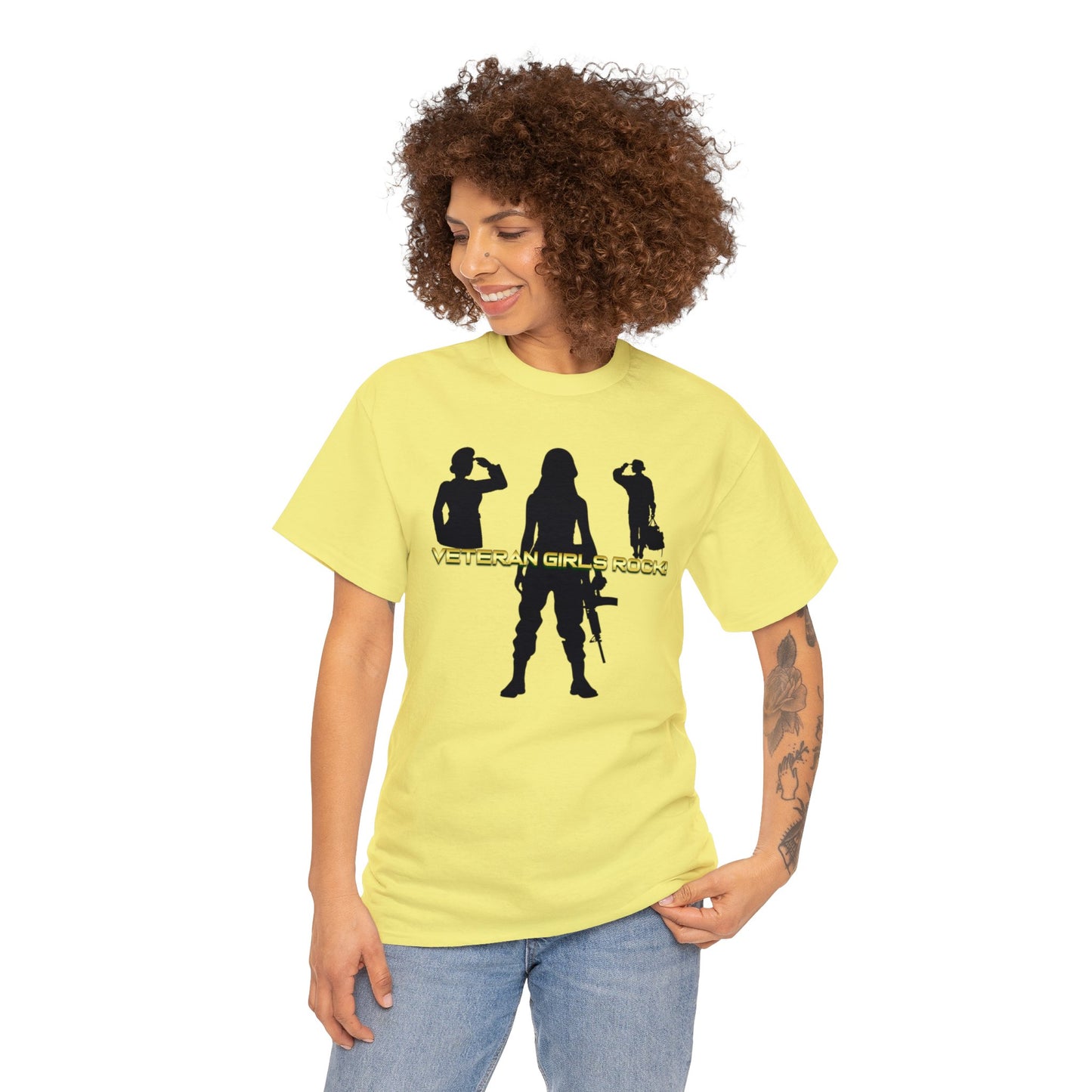 Veteran Girls T-Shirt - Heavy Cotton Tee
