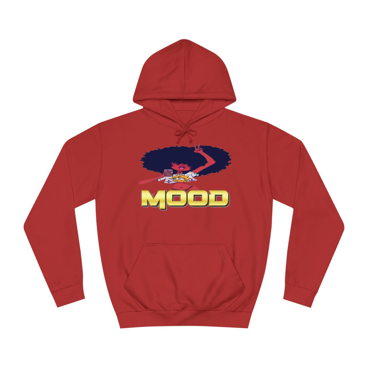 Selfie Mood College-Style Hoodie