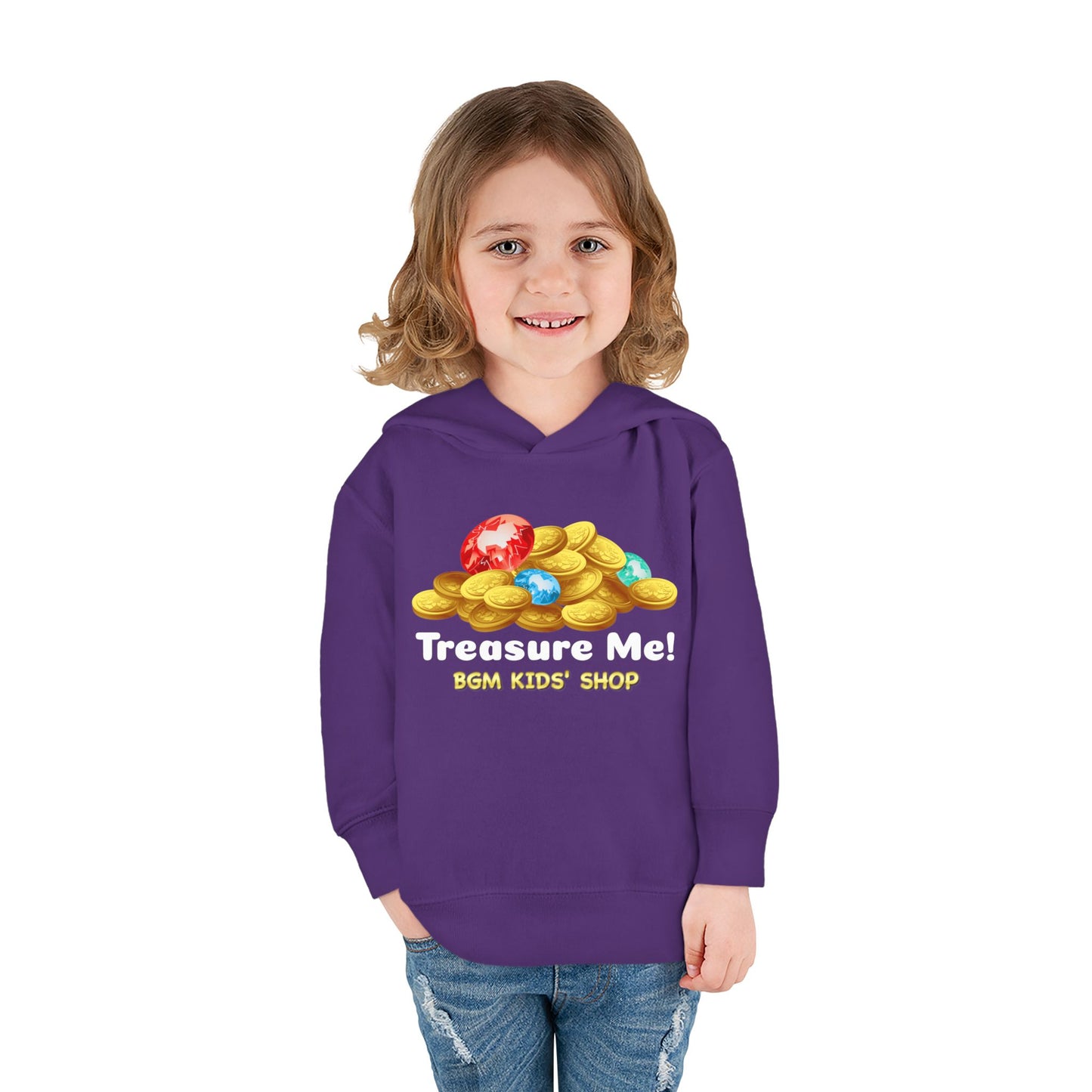 Treasure Me - Toddler Pullover Fleece Hoodie
