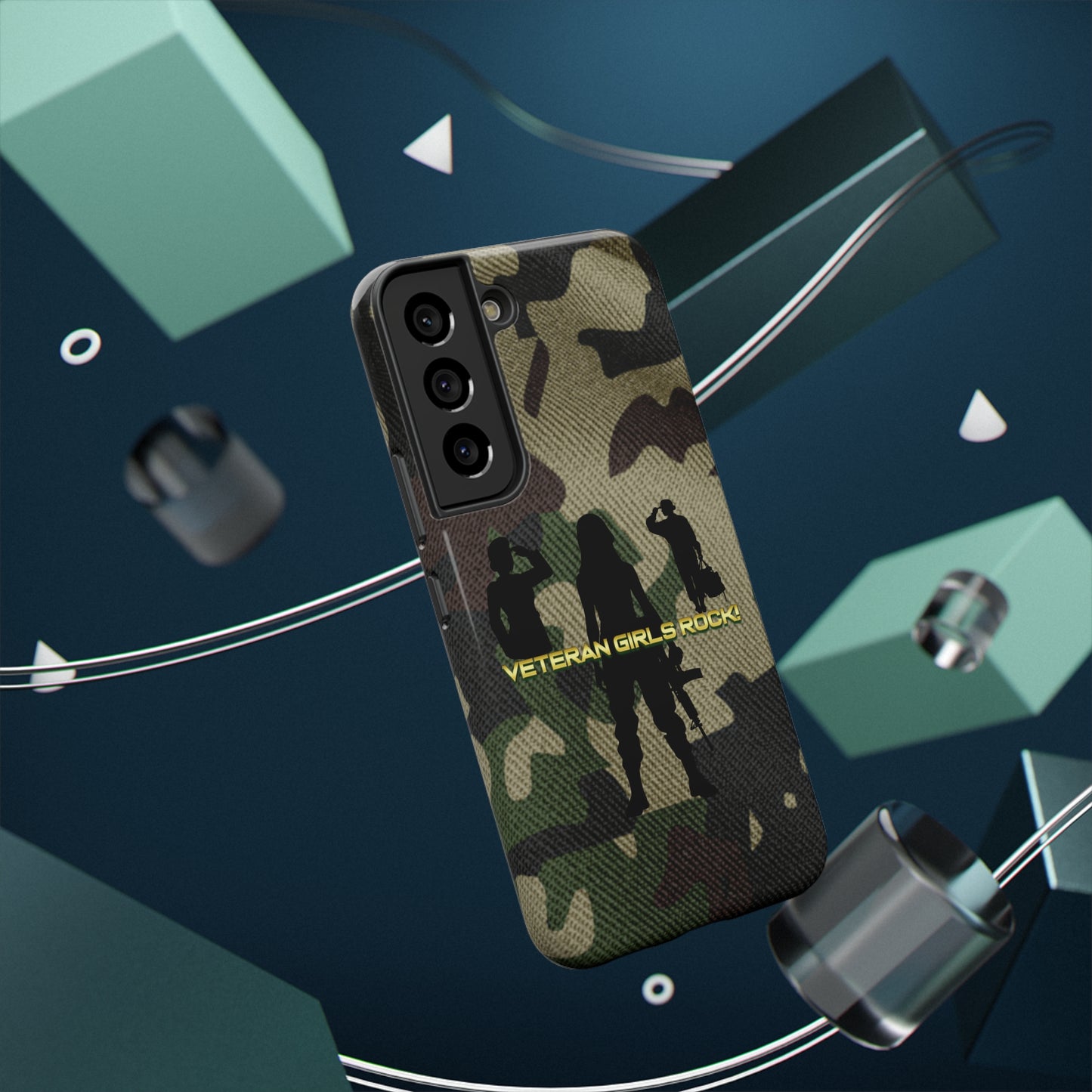 Veteran Girls Rock - Impact-Resistant Phone Cases