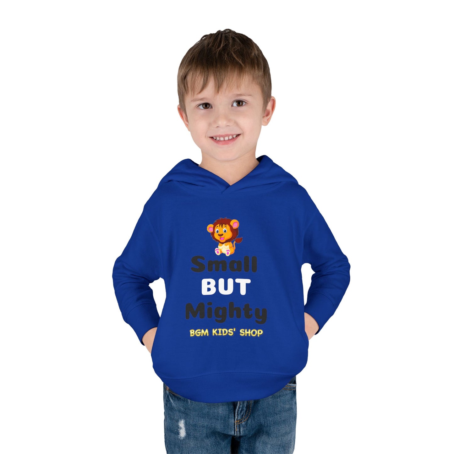 Small BUT Mighty Toddler Pullover Fleece Hoodie