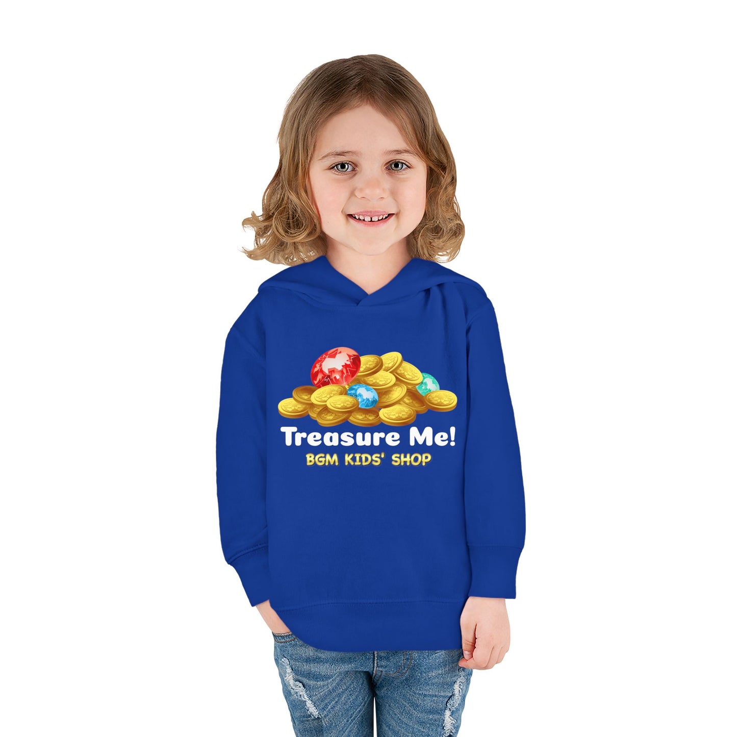 Treasure Me - Toddler Pullover Fleece Hoodie
