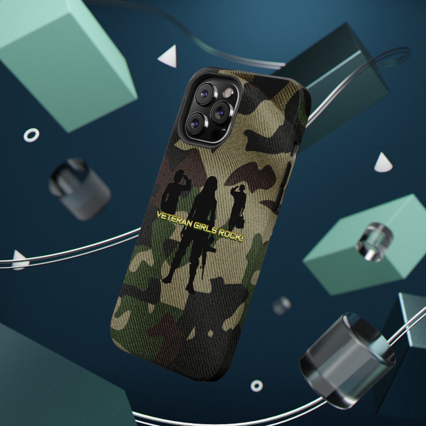 Veteran Girls Rock - Impact-Resistant Phone Cases