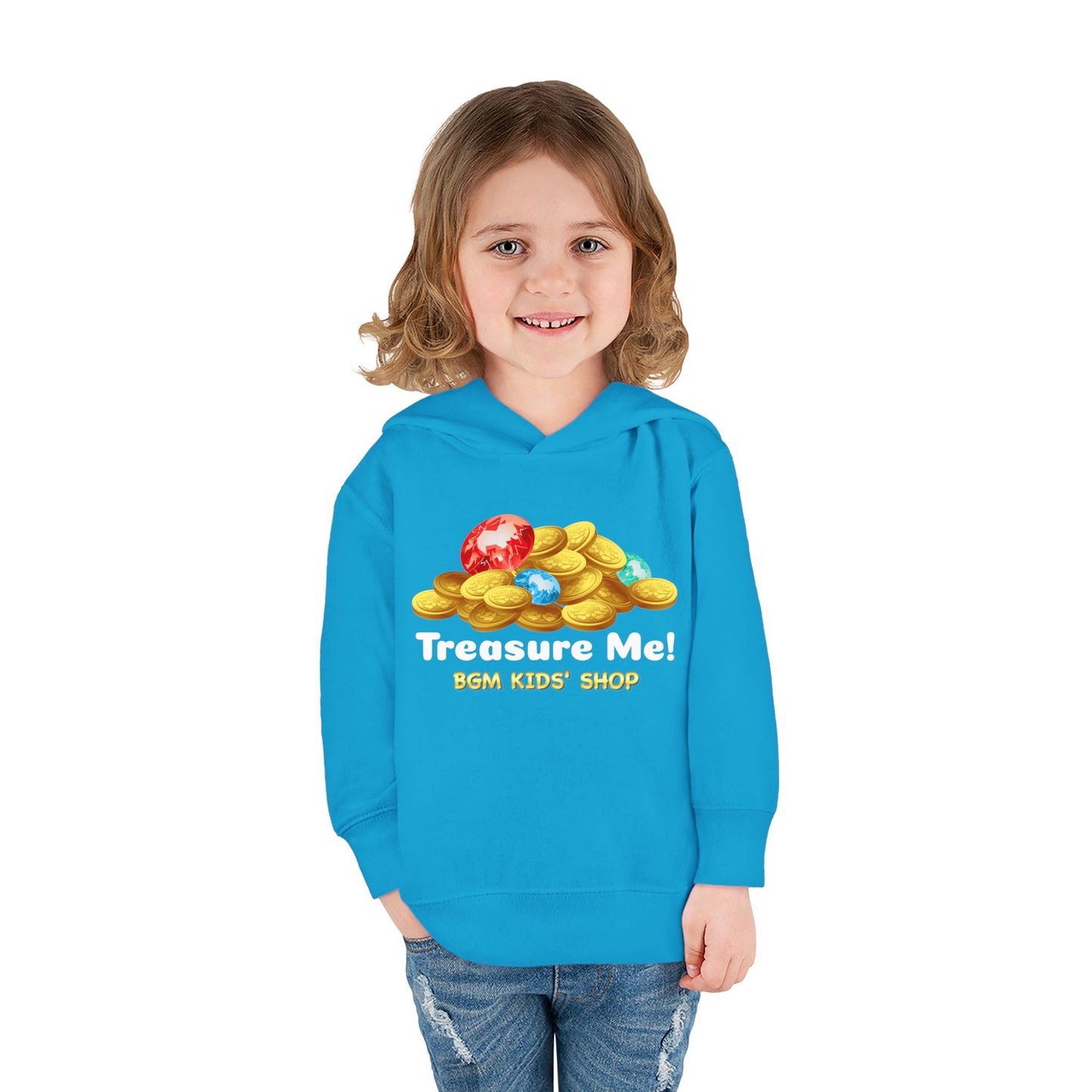 Treasure Me - Toddler Pullover Fleece Hoodie