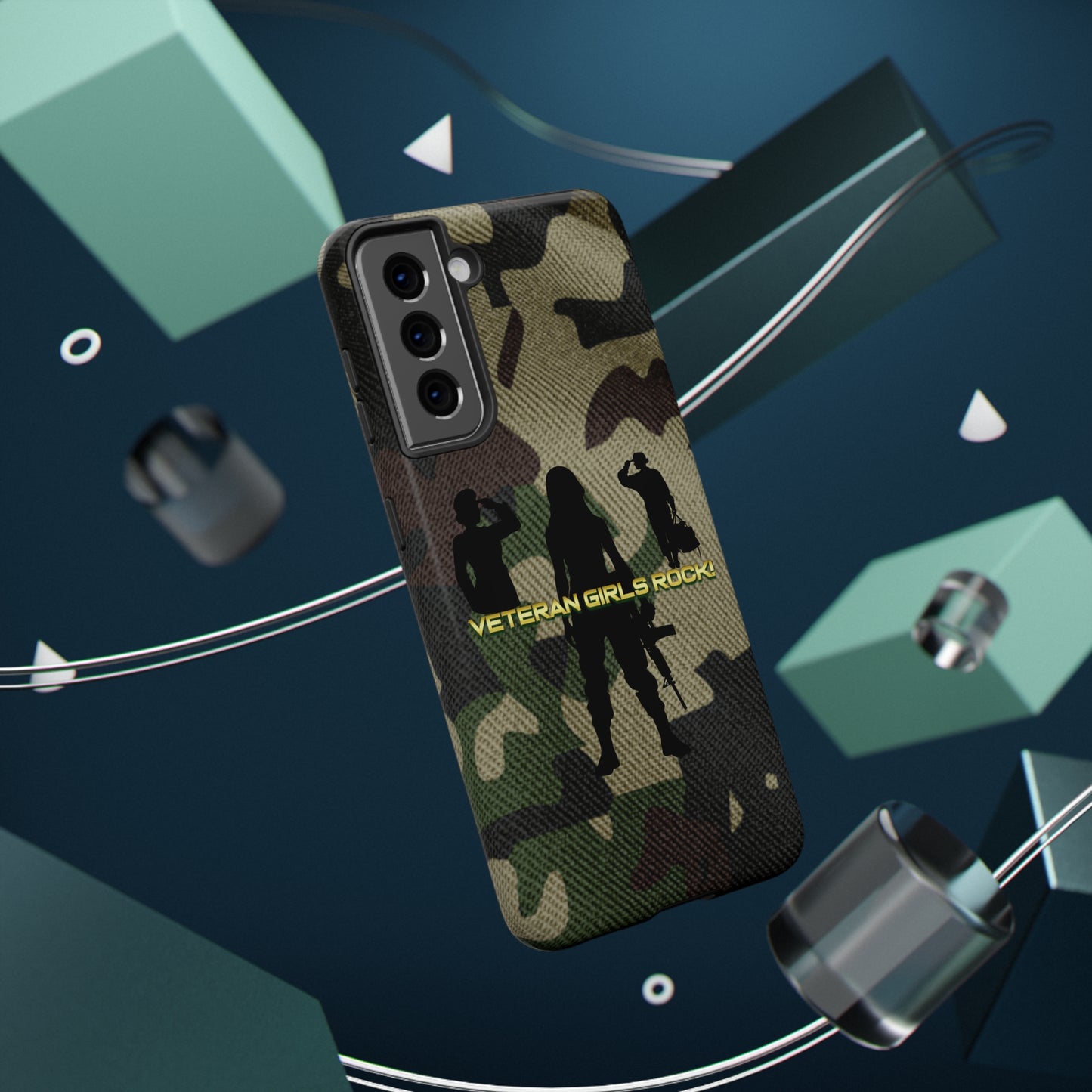 Veteran Girls Rock - Impact-Resistant Phone Cases