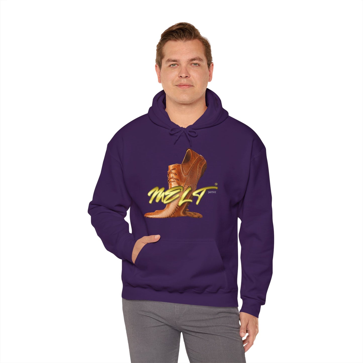Men's SHOE MELT™ Premium Hooded Sweatshirt
