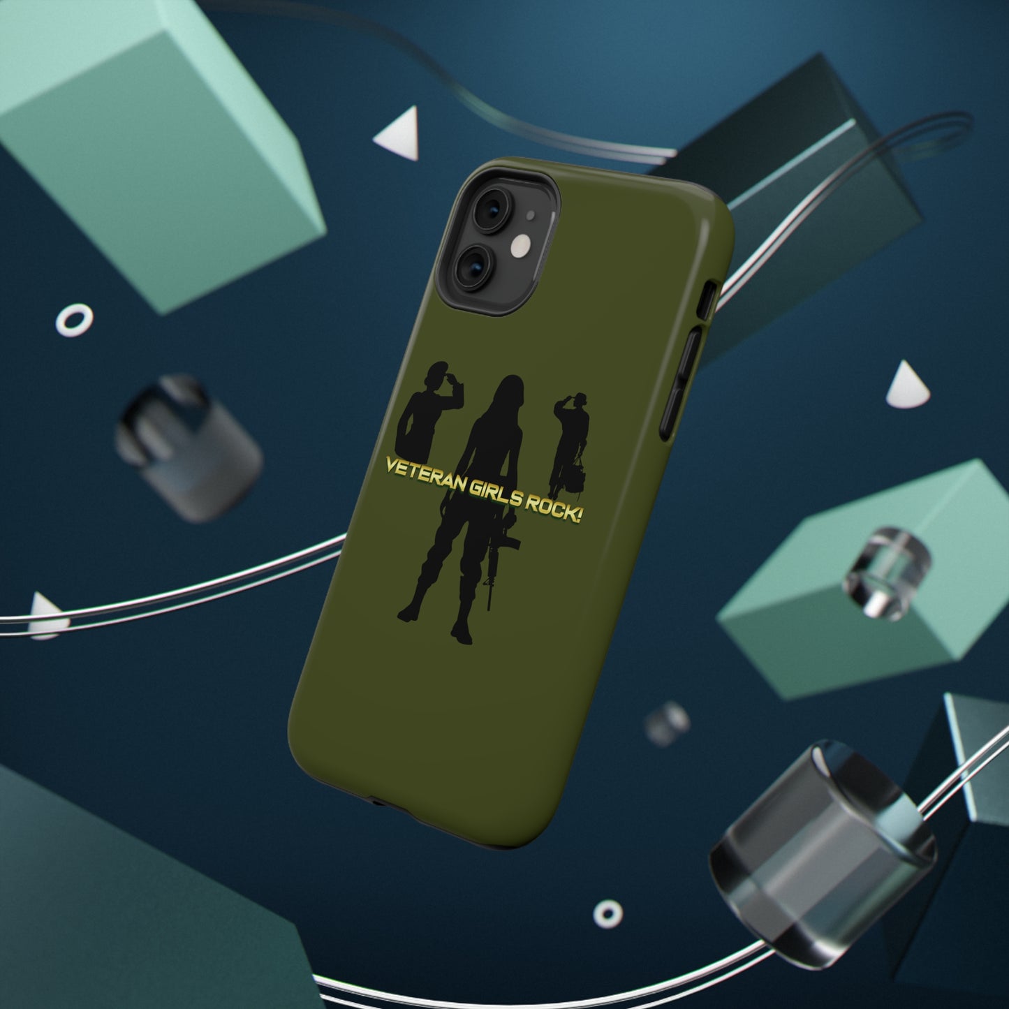 Veteran Girls Rock - Impact-Resistant Phone Cases