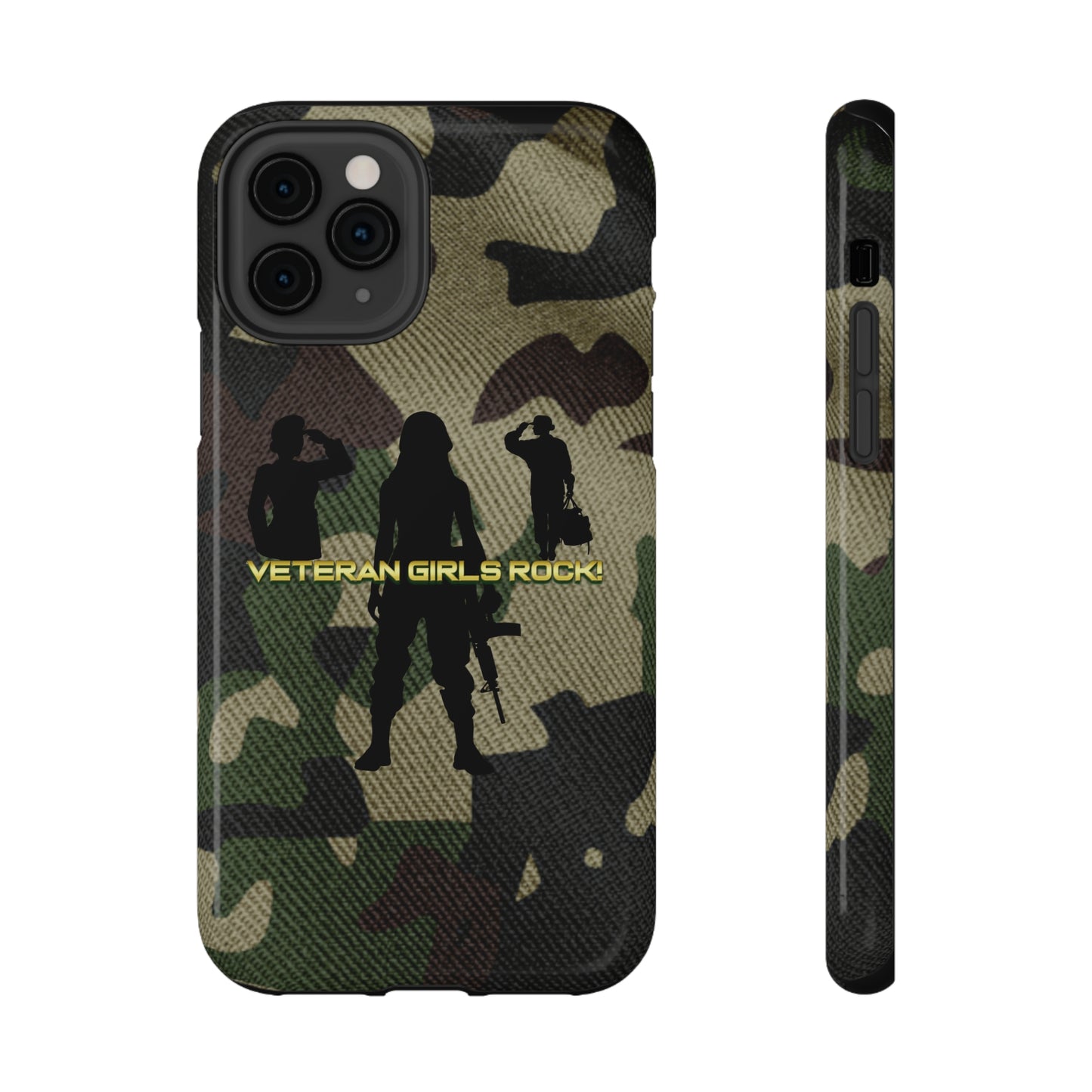 Veteran Girls Rock - Impact-Resistant Phone Cases