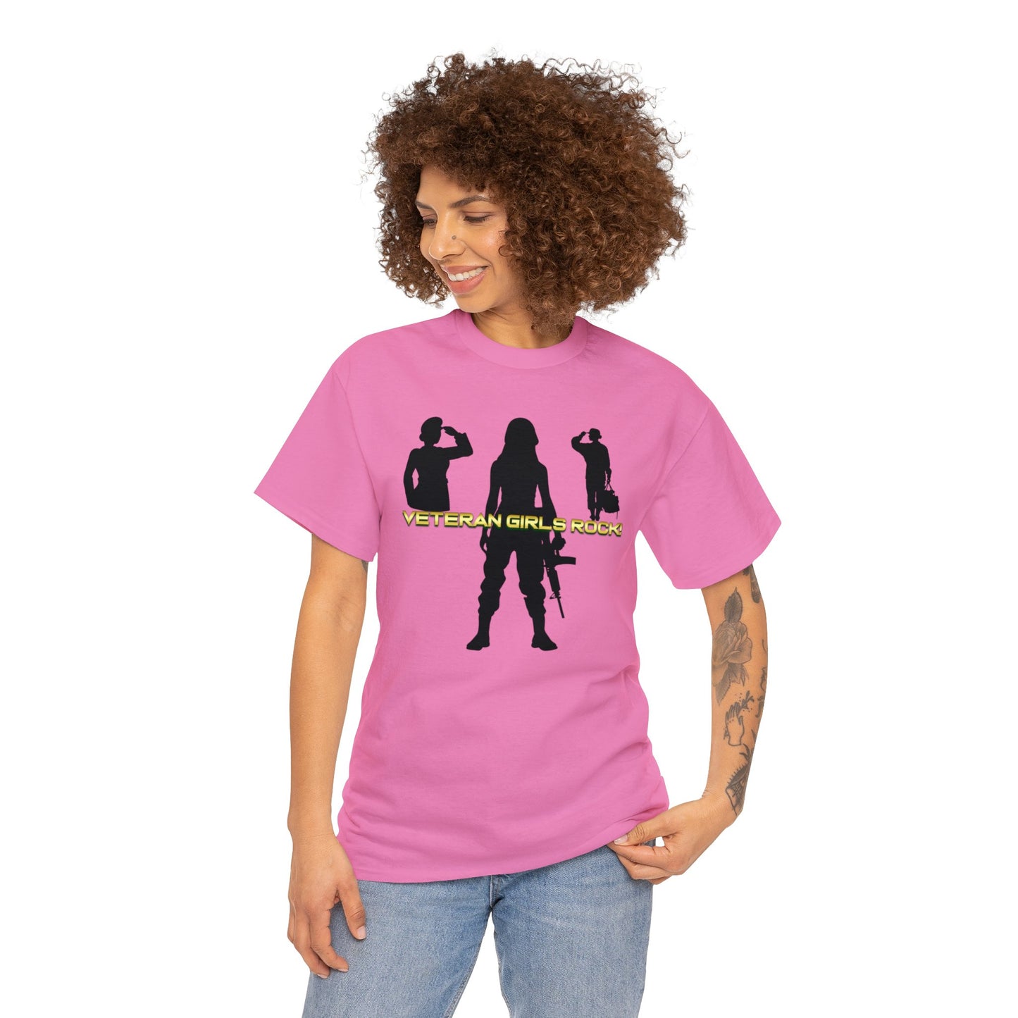 Veteran Girls T-Shirt - Heavy Cotton Tee
